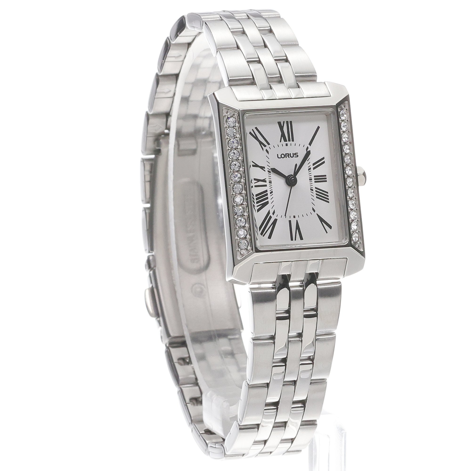 Lorus RG233YX9 zegarek srebrny fashion-modowy Fashion bransoleta