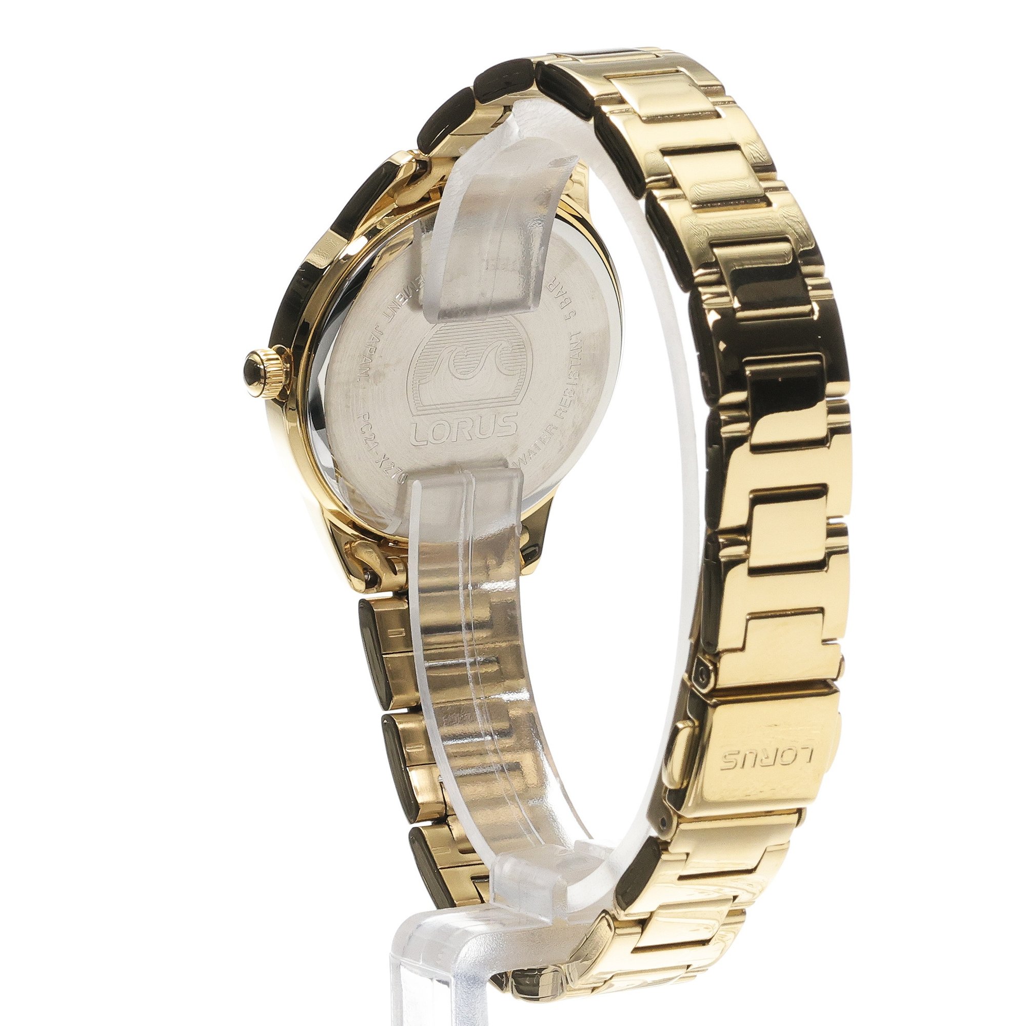 Lorus RG258YX9 zegarek złoty klasyczny Fashion bransoleta - miniatura 4