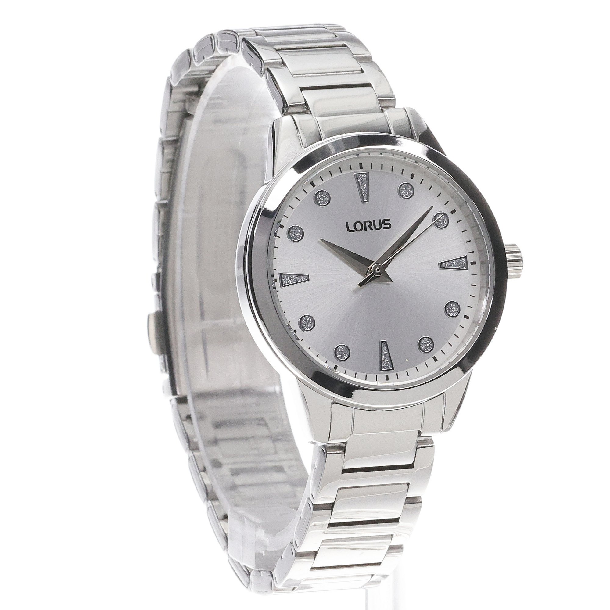 Lorus RG267YX9 zegarek srebrny fashion-modowy Fashion bransoleta