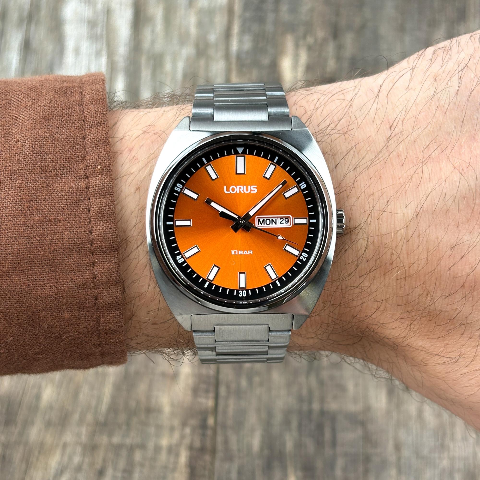 Lorus RH315BX9 Classic Mens zegarek klasyczny Klasyczne