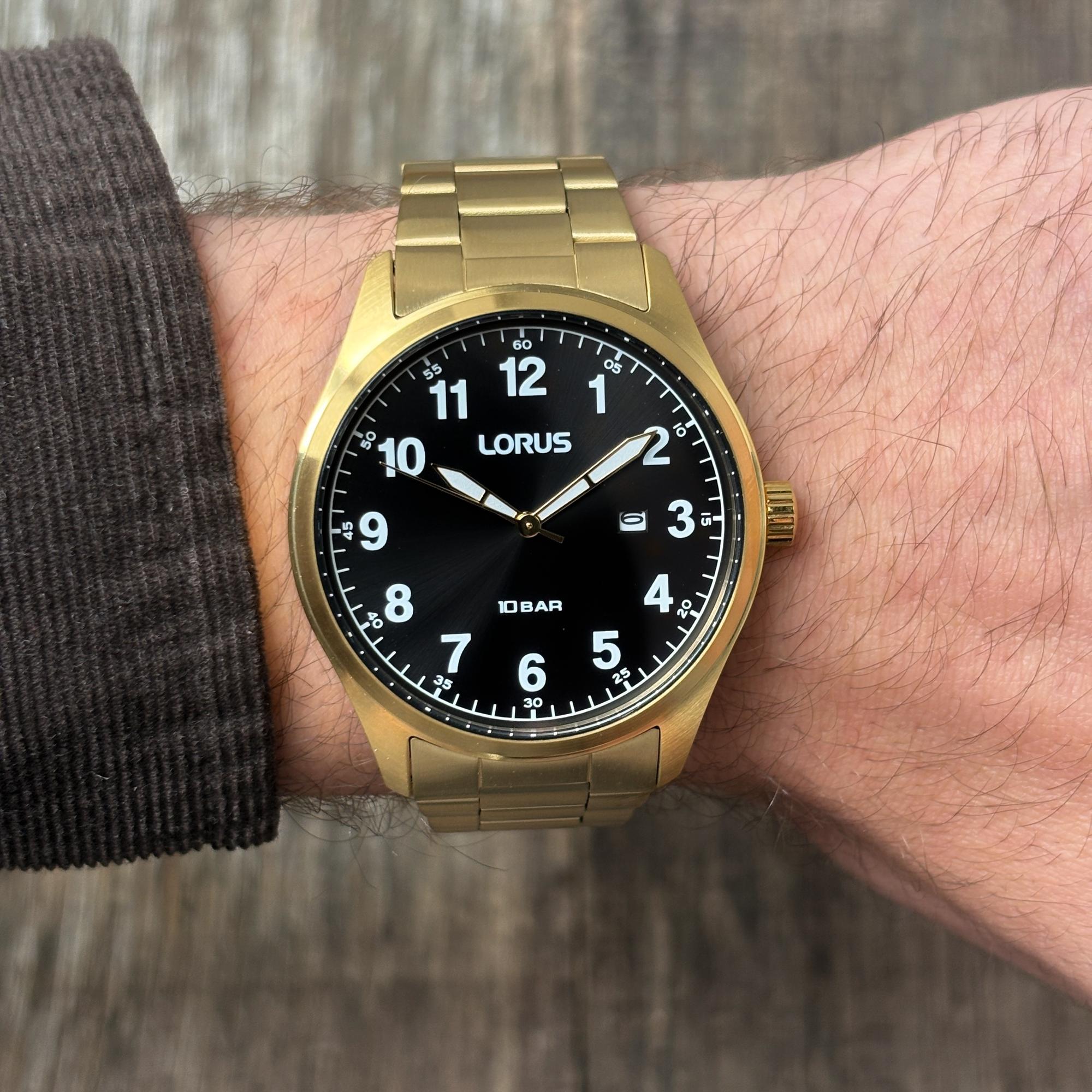 Lorus RH976SX9 Klasyczne zegarek męski klasyczny mineralne