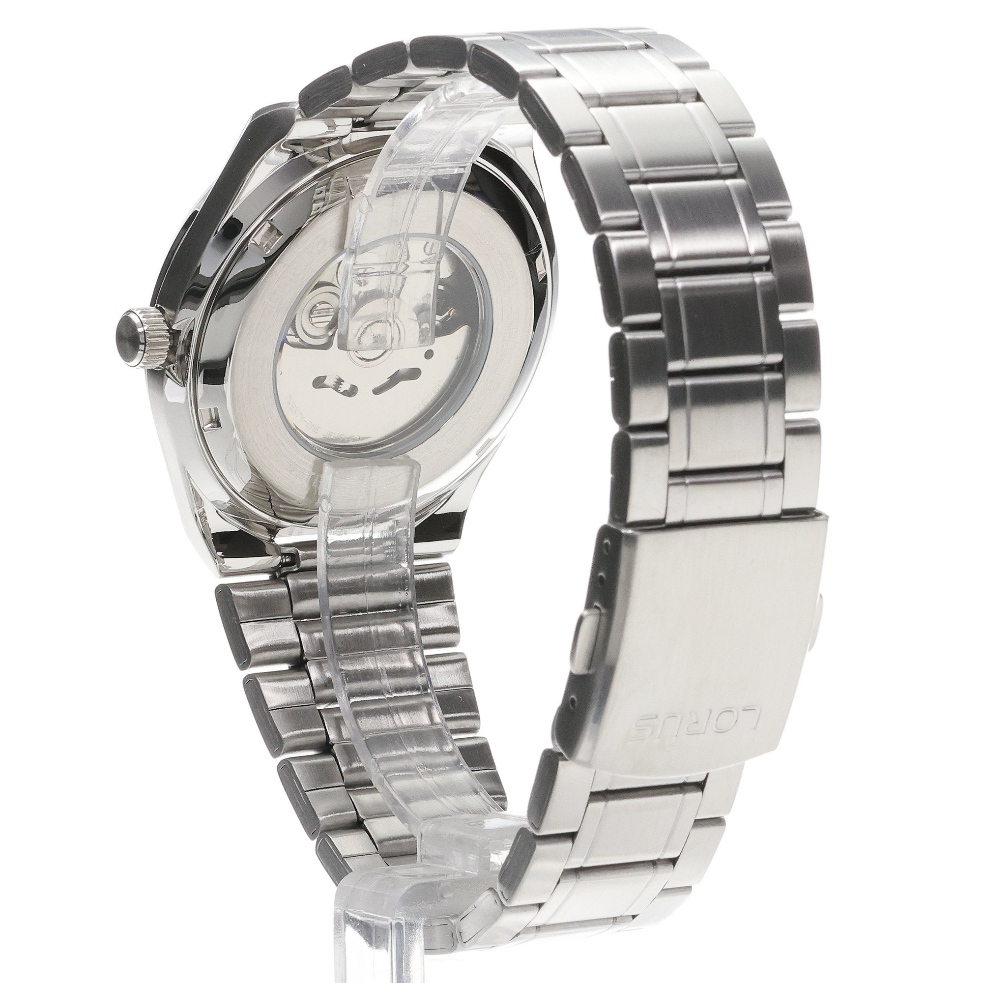 Lorus RL439CX9 zegarek srebrny klasyczny Klasyczne bransoleta - miniatura 4