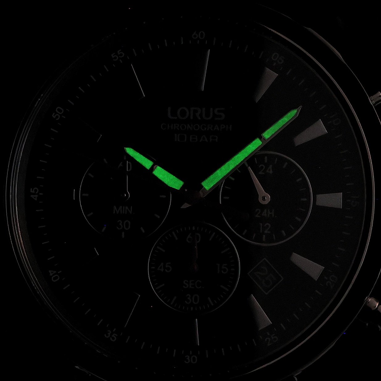Lorus RT315LX9 zegarek srebrny sportowy Sportowe pasek - miniatura 5