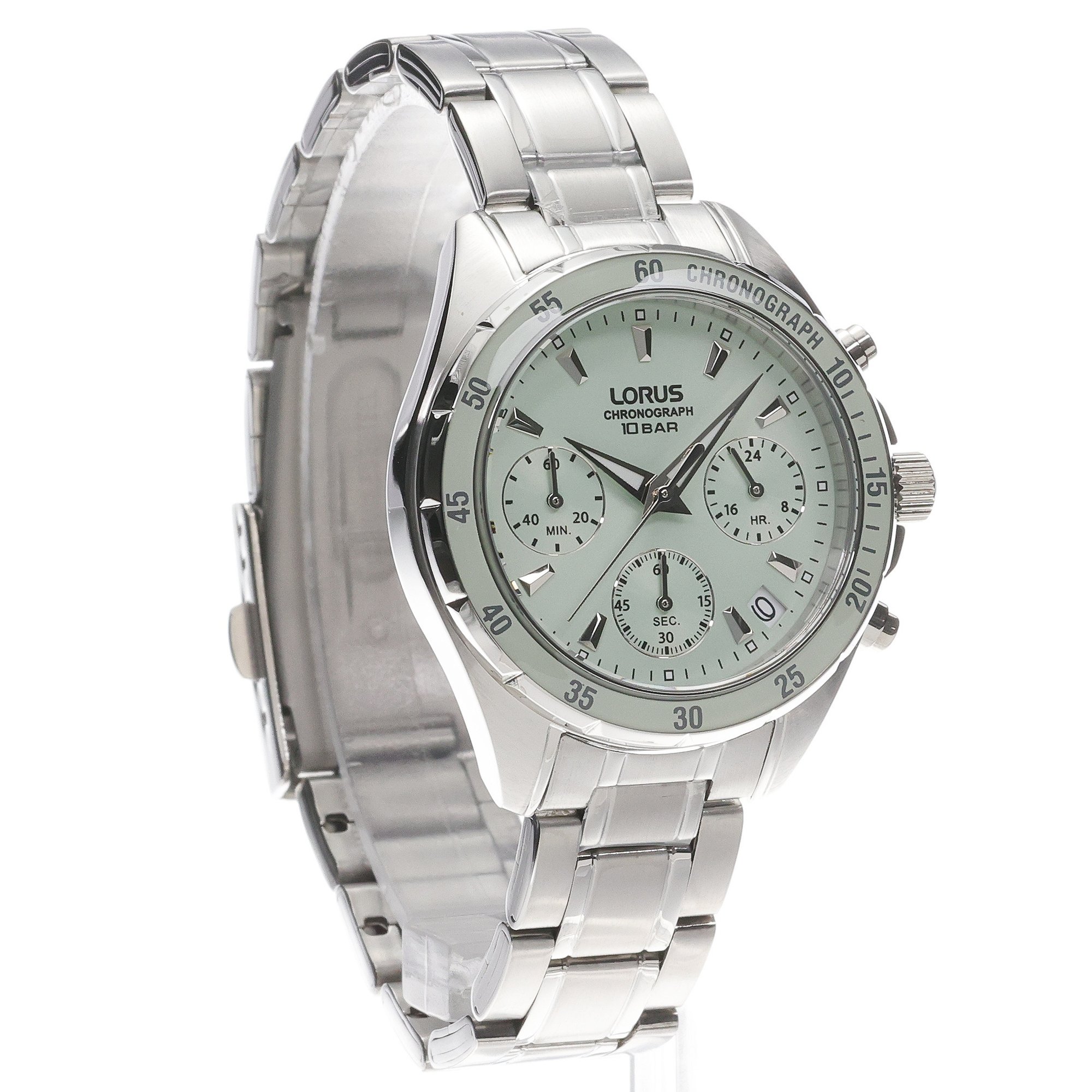 Lorus RT353LX9 zegarek srebrny sportowy Sportowe bransoleta - miniatura 3