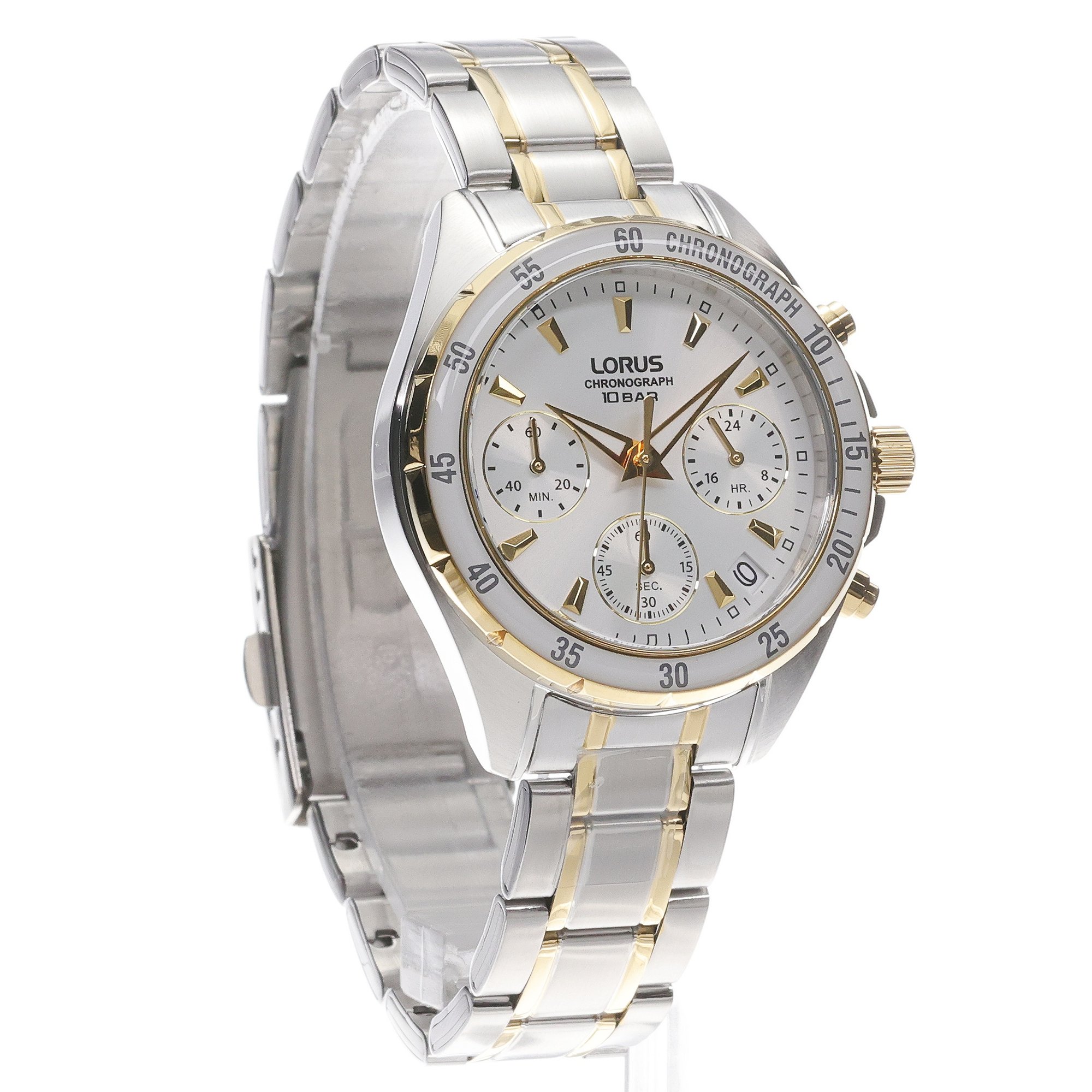 Lorus RT360LX9 zegarek srebrny sportowy Sportowe bransoleta - miniatura 3