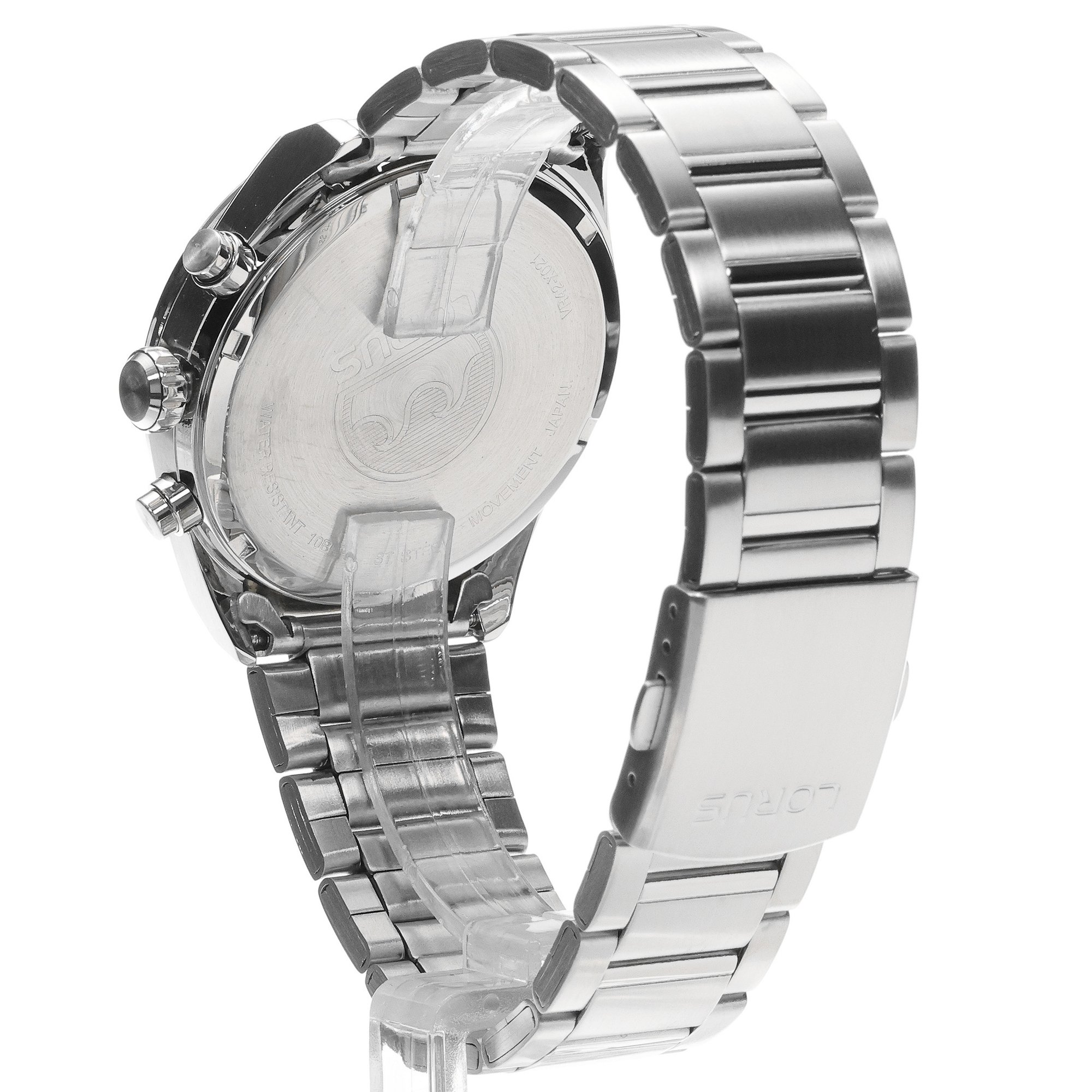 Lorus RZ533AX9 zegarek srebrny sportowy Sportowe bransoleta - miniatura 4