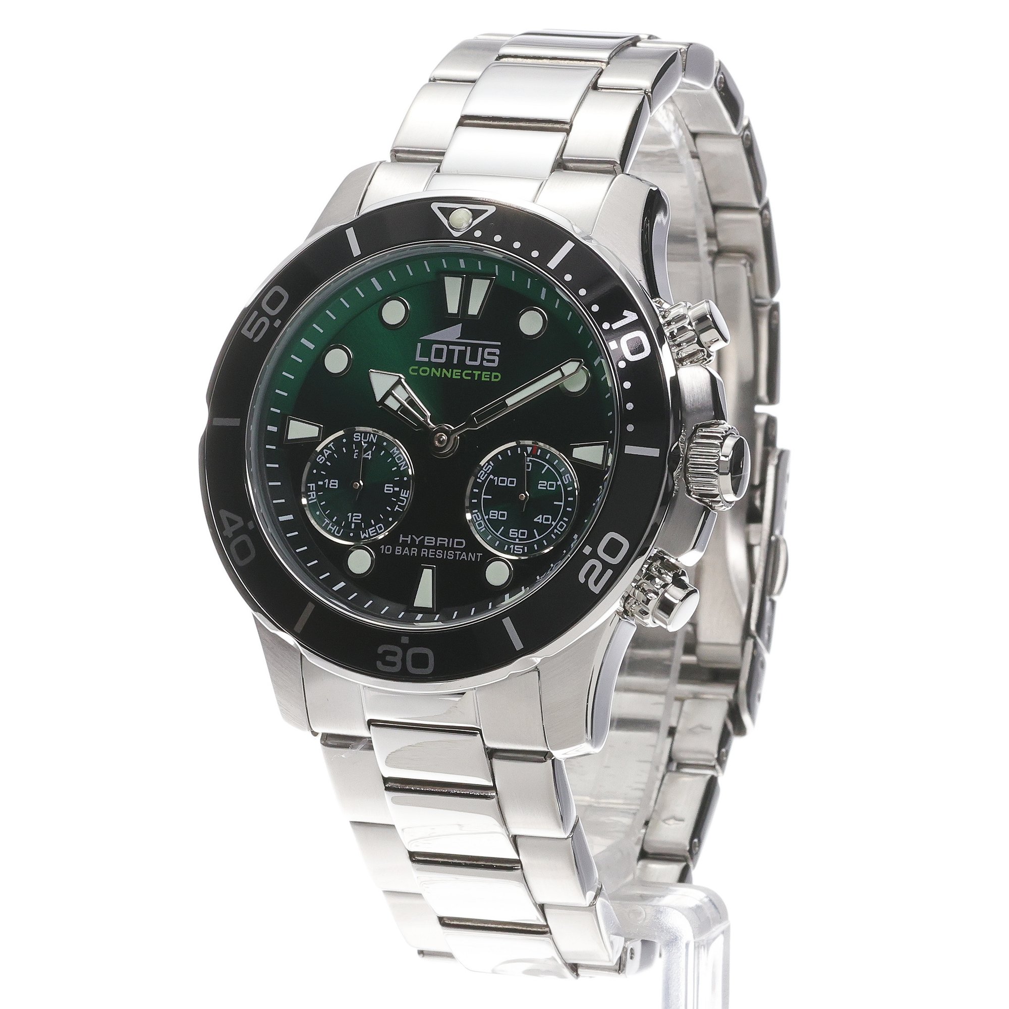Lotus L18800-6 smartwatch srebrny klasyczny Connected bransoleta