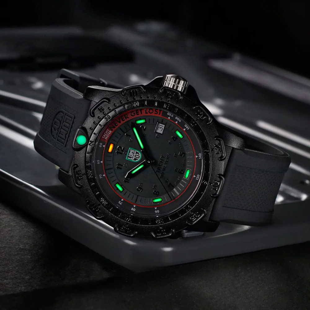 Luminox X22422 G-Collection 2400 Series Never Get Lost Carbonox zegarek Land Series - miniatura 5