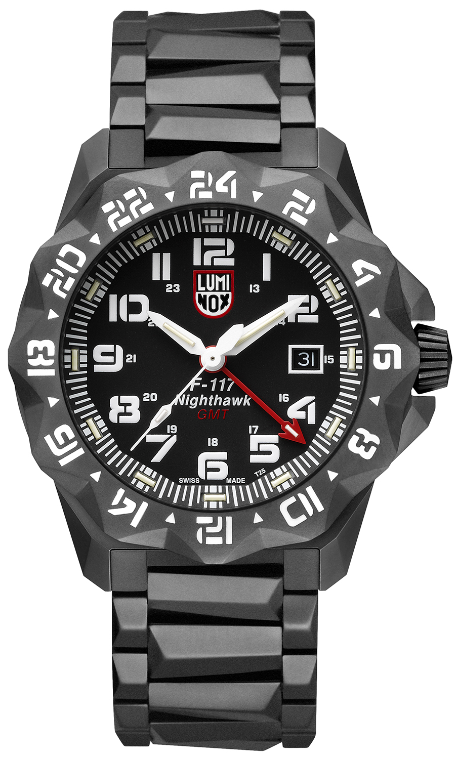 Luminox F-117 Nighthawk GMT 6400 Series XA.6422