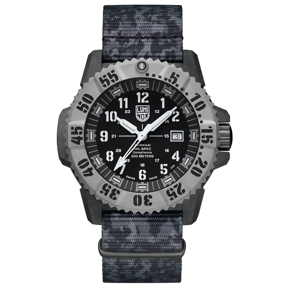 Luminox XL3351SET1 Mil-Spec 3350 Series Land Series wojskowy zegarek czarny - miniatura 4