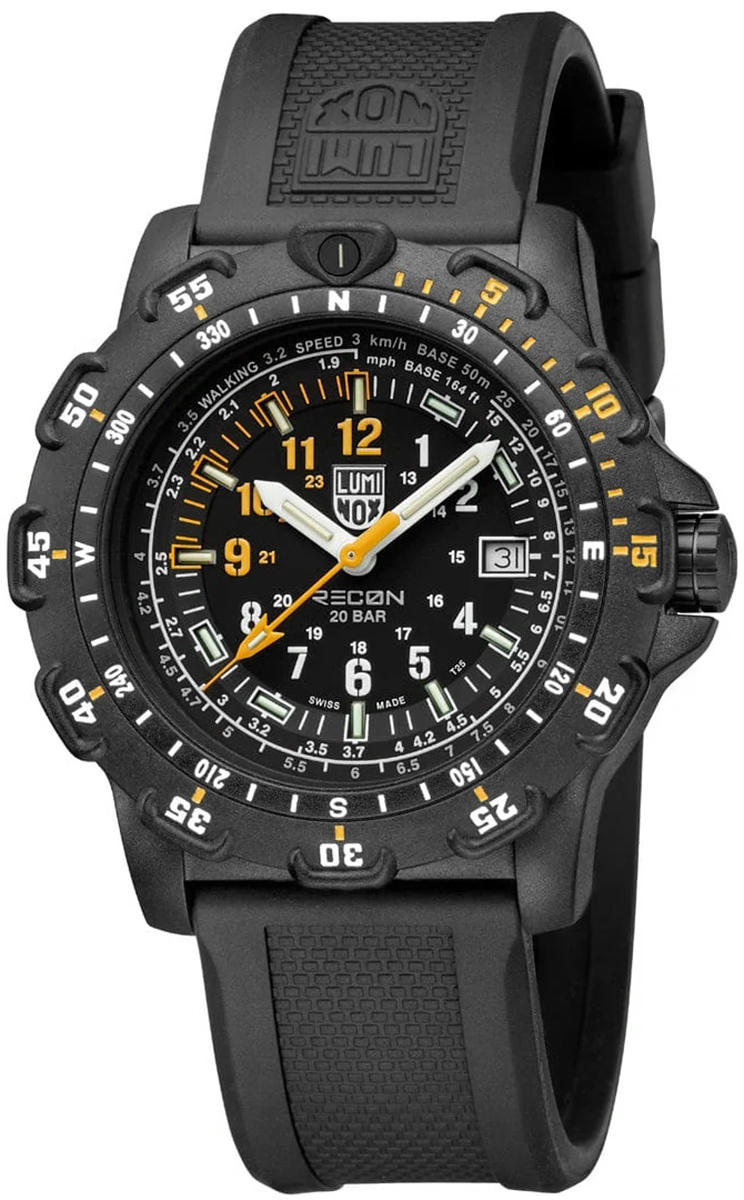 Luminox XL8825HSET RECON Point Man Heritage 8800 Series Land Series wojskowy zegarek czarny - miniatura 4