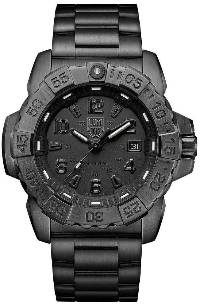 Luminox Navy SEAL Steel 3250 Series Blackout XS.3252.BO.L