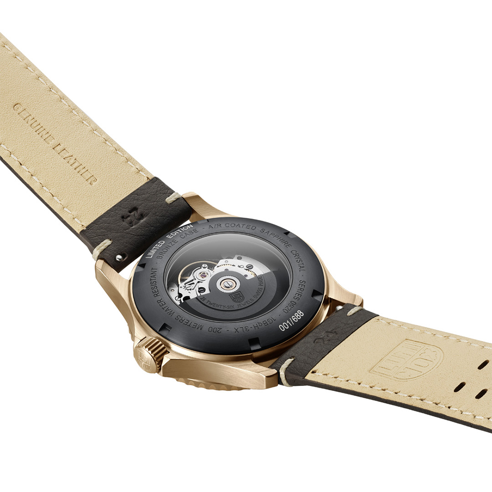 Luminox XS0923SET zegarek męski Sea Series brązowy - miniatura 7