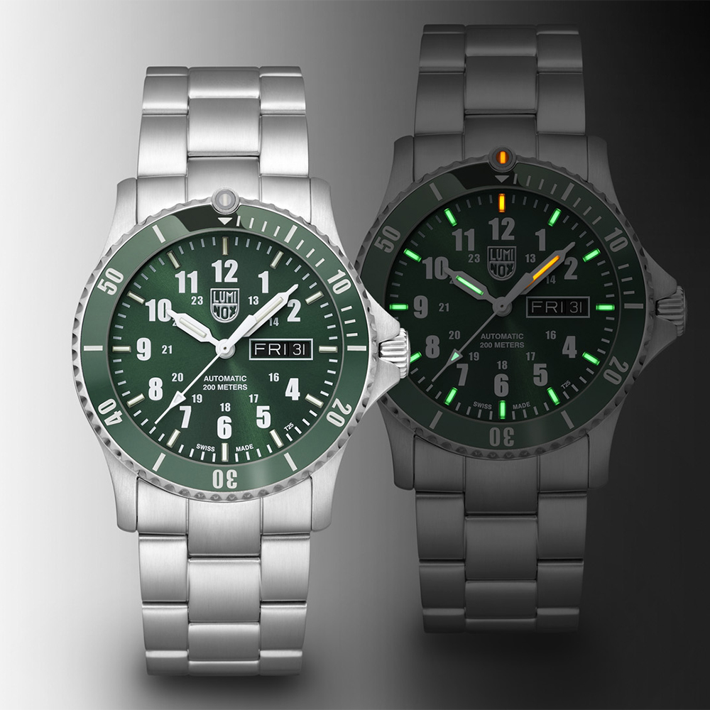 Luminox XS0937 zegarek męski Sea Series srebrny - miniatura 11