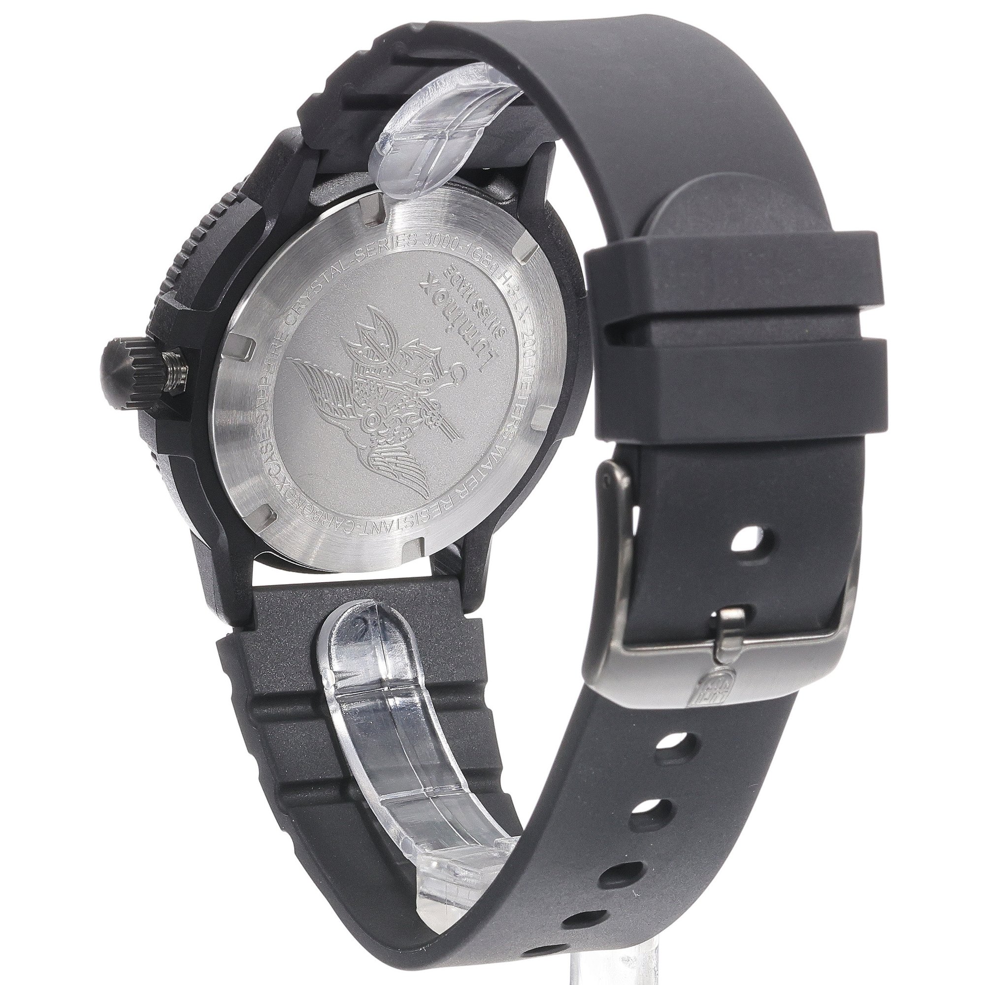Luminox XS3001EVOBOS Sea Series Navy SEAL 3000 Series Sapphire zegarek męski klasyczny szafirowe - miniatura 4