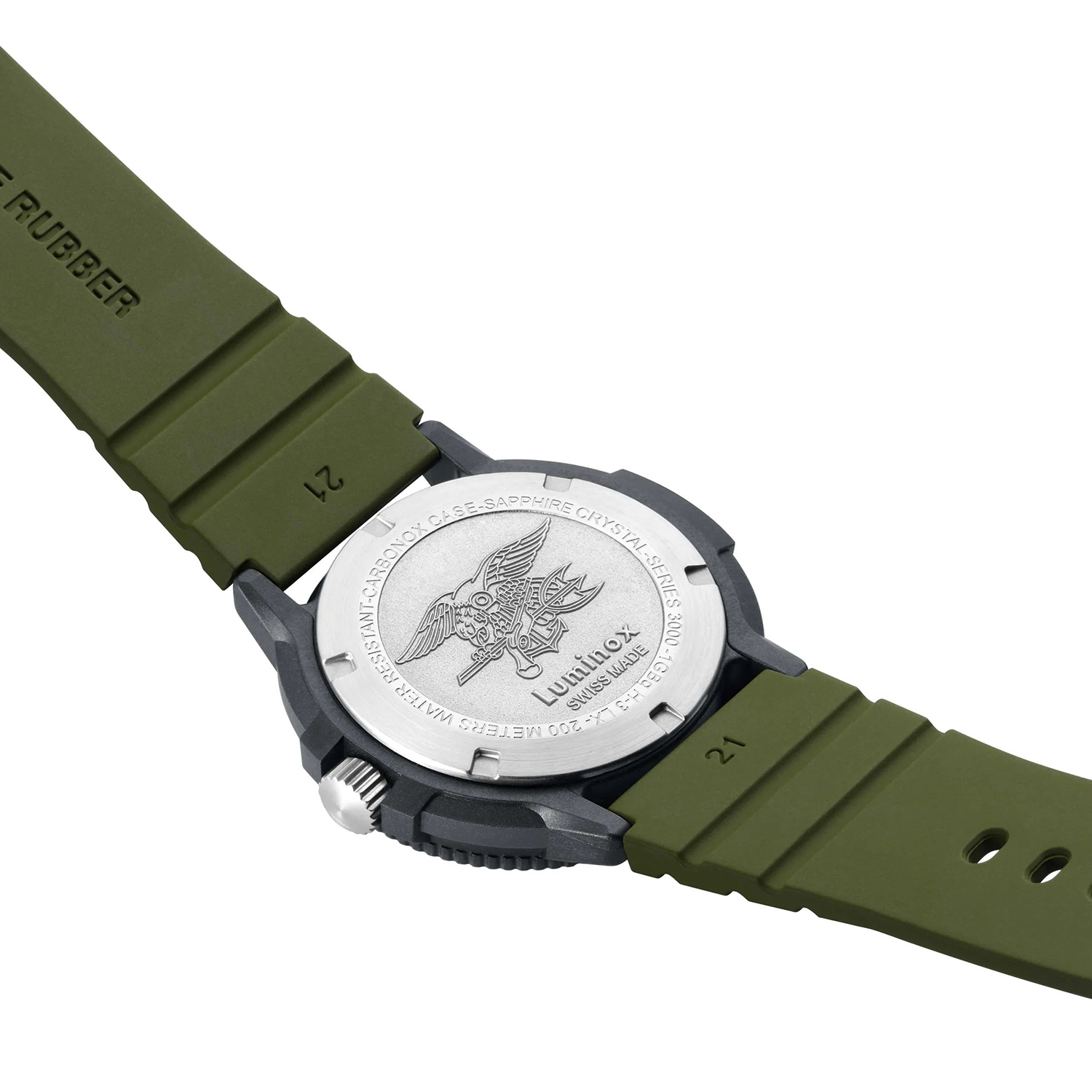 Luminox XS3013EVOS zegarek czarny klasyczny Sea Series pasek - miniatura 6