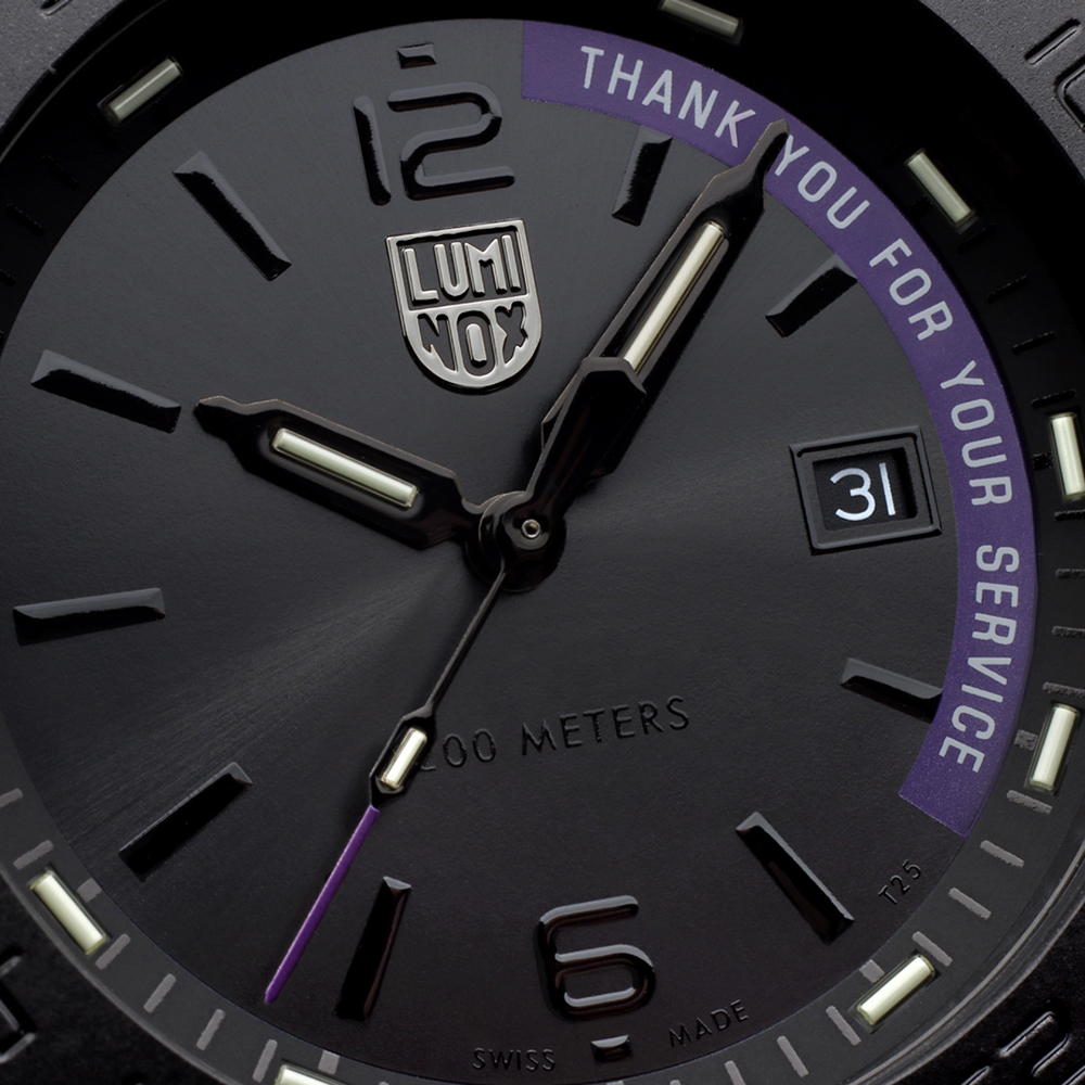 Luminox XS3121BOTYSET zegarek czarny klasyczny Sea Series pasek - miniatura 5
