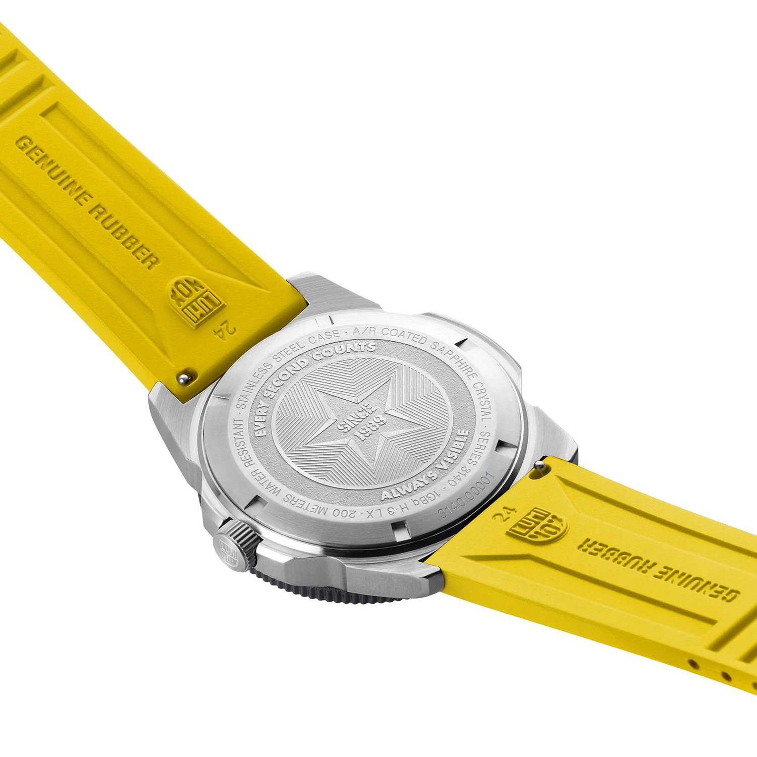 Luminox XS3125 zegarek srebrny klasyczny Sea Series pasek - miniatura 8