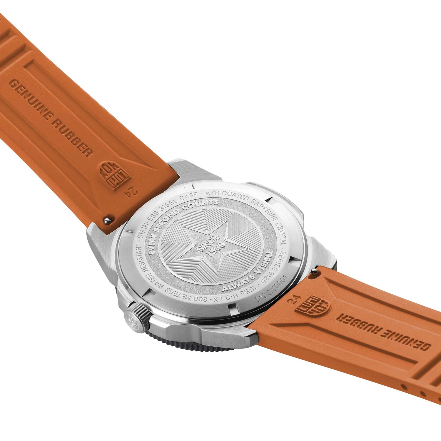 Luminox XS3129 zegarek srebrny klasyczny Sea Series pasek - miniatura 8
