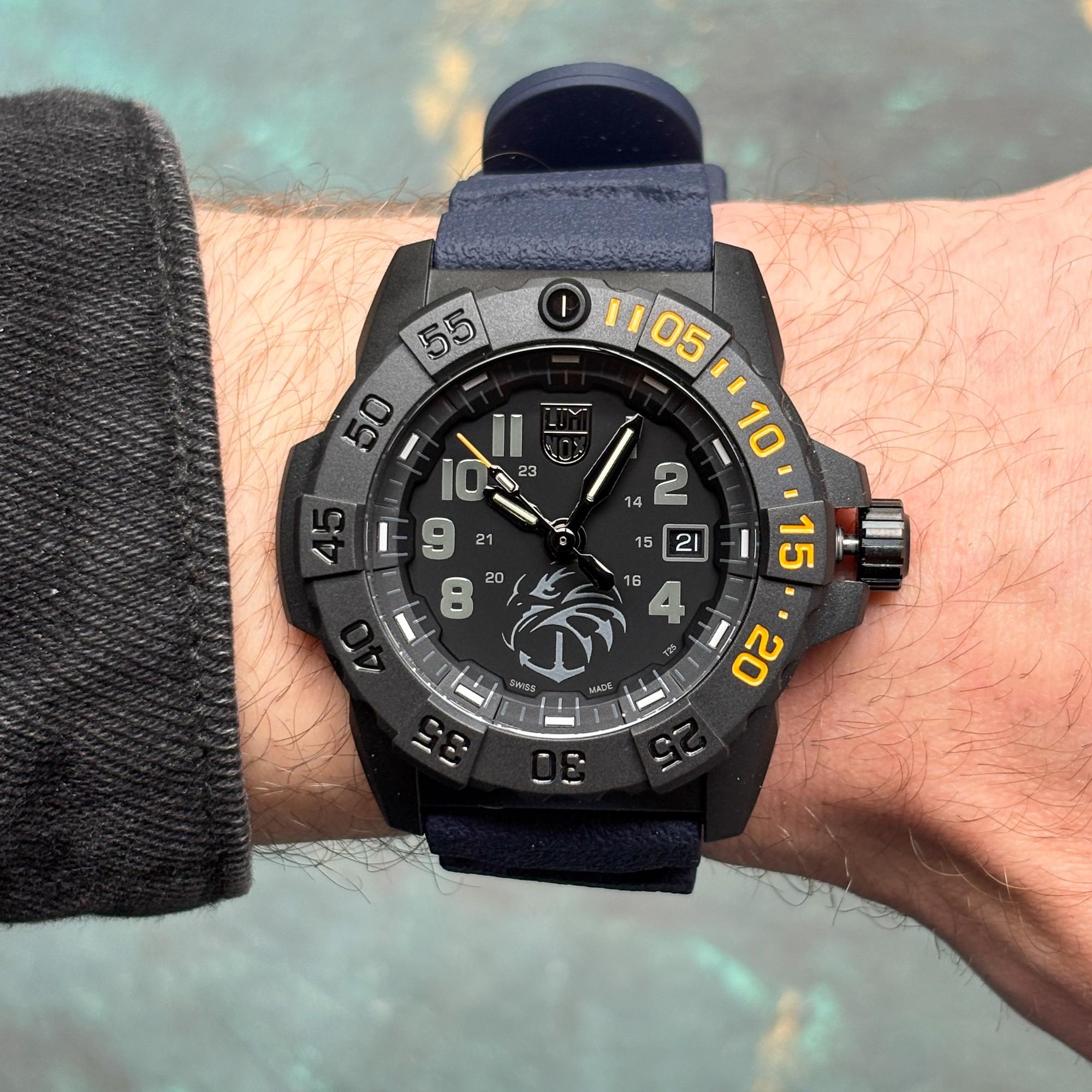 Luminox XS3505NSFN zegarek męski Sea Series czarny - miniatura 15