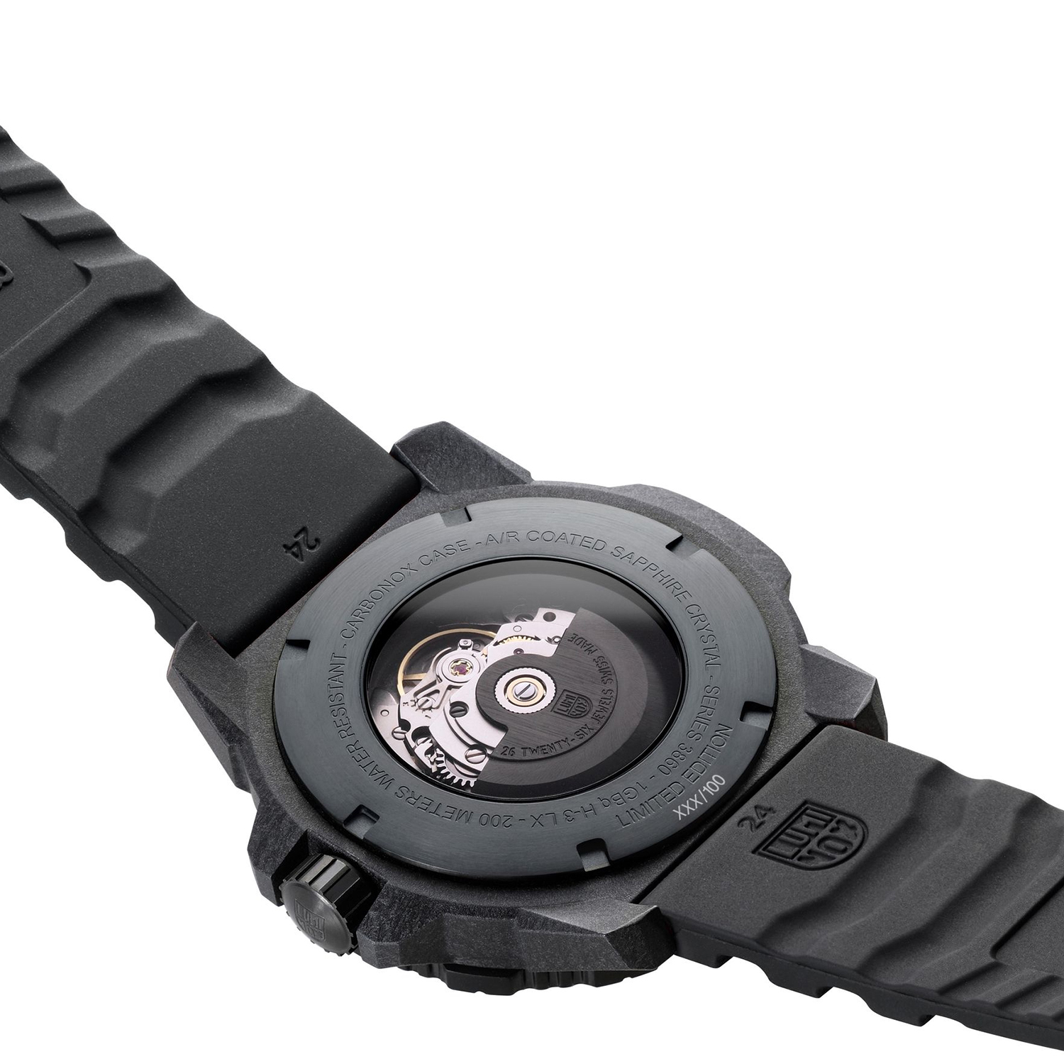 Luminox XS3875INHOSET zegarek czarny klasyczny Sea Series pasek - miniatura 4