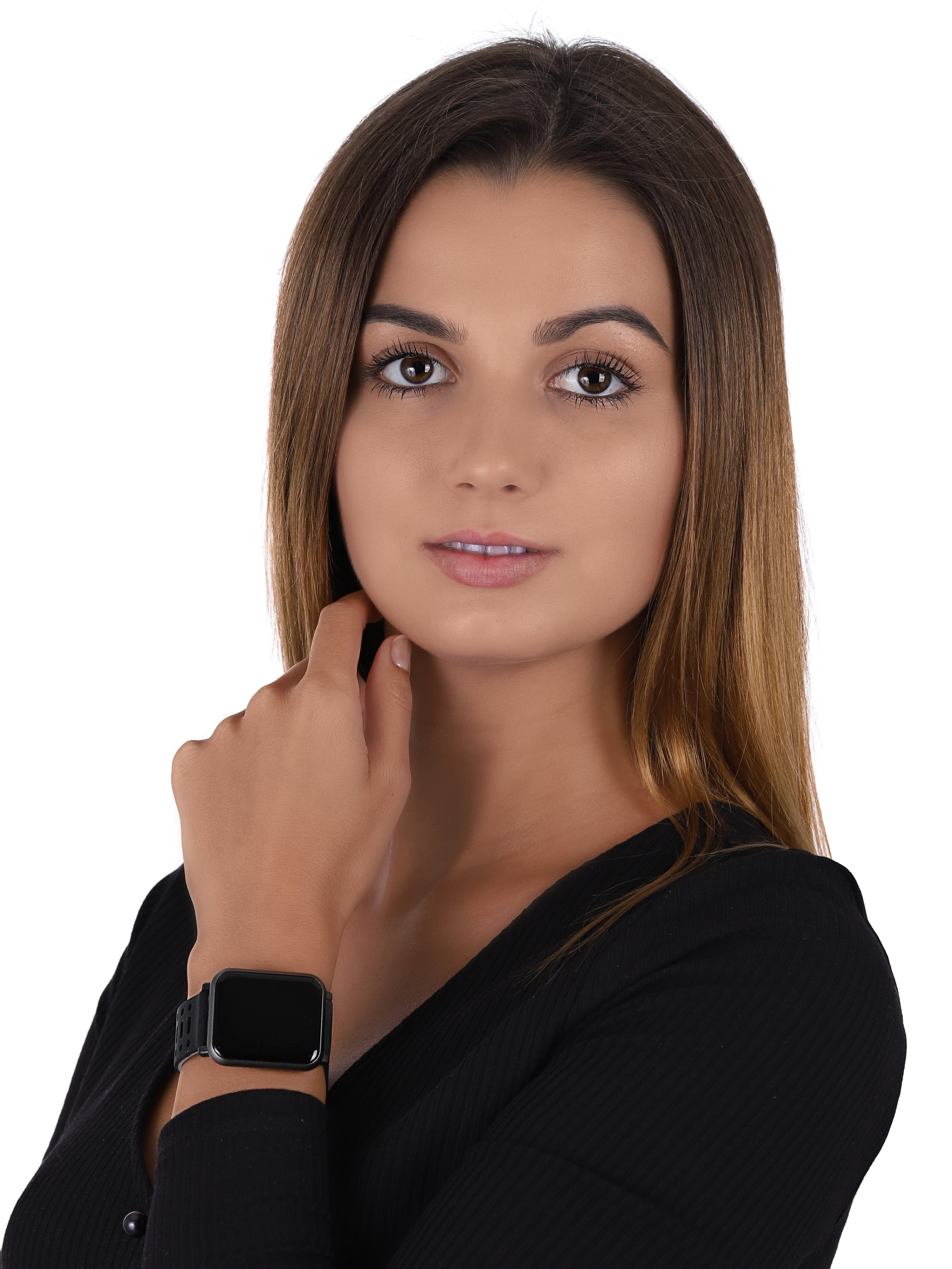 Marea B57002/3 zegarek czarny sportowy Smartwatch pasek - miniatura 3