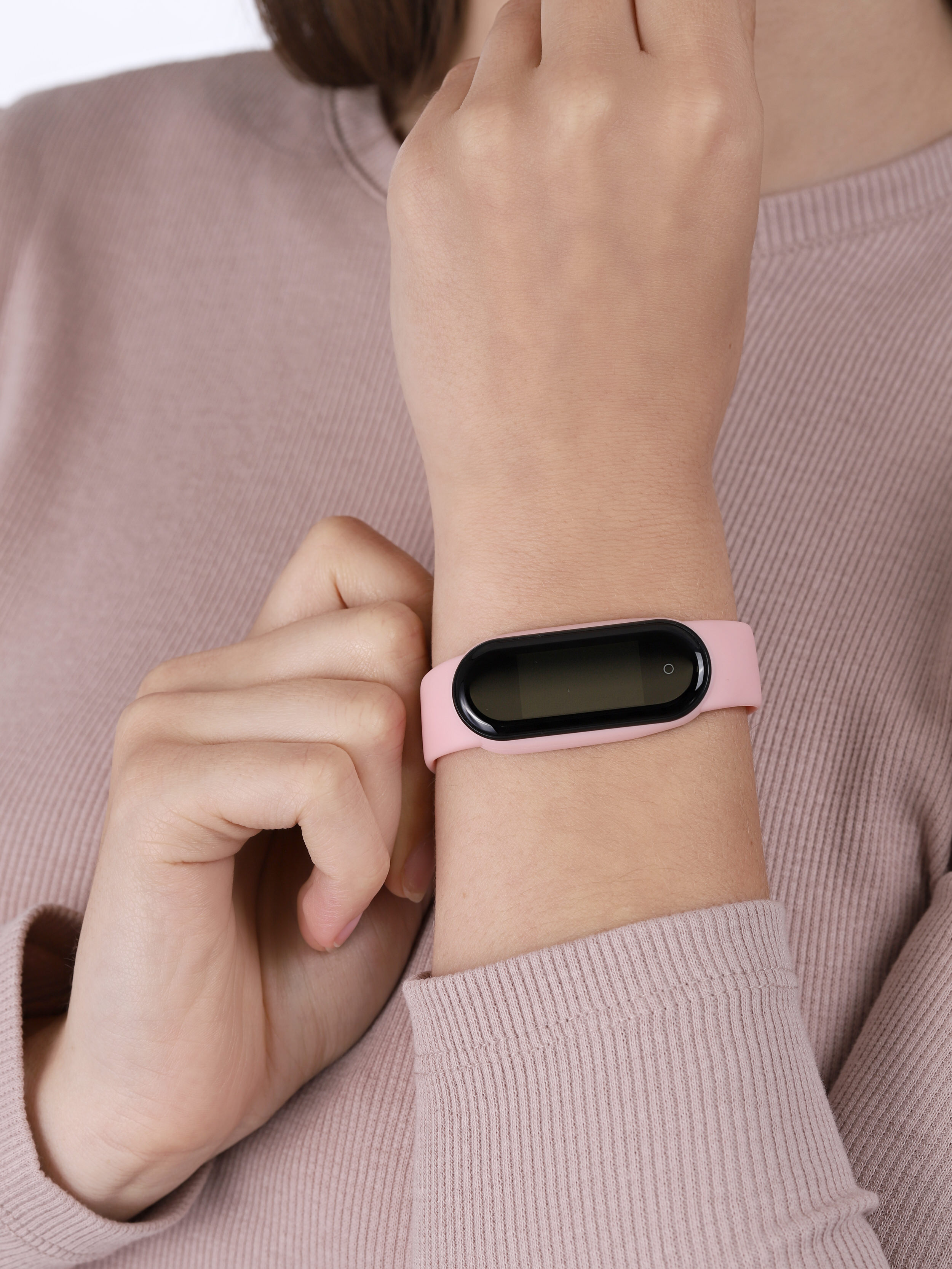 Marea B57007/7 zegarek różowy sportowy Smartband pasek - miniatura 3