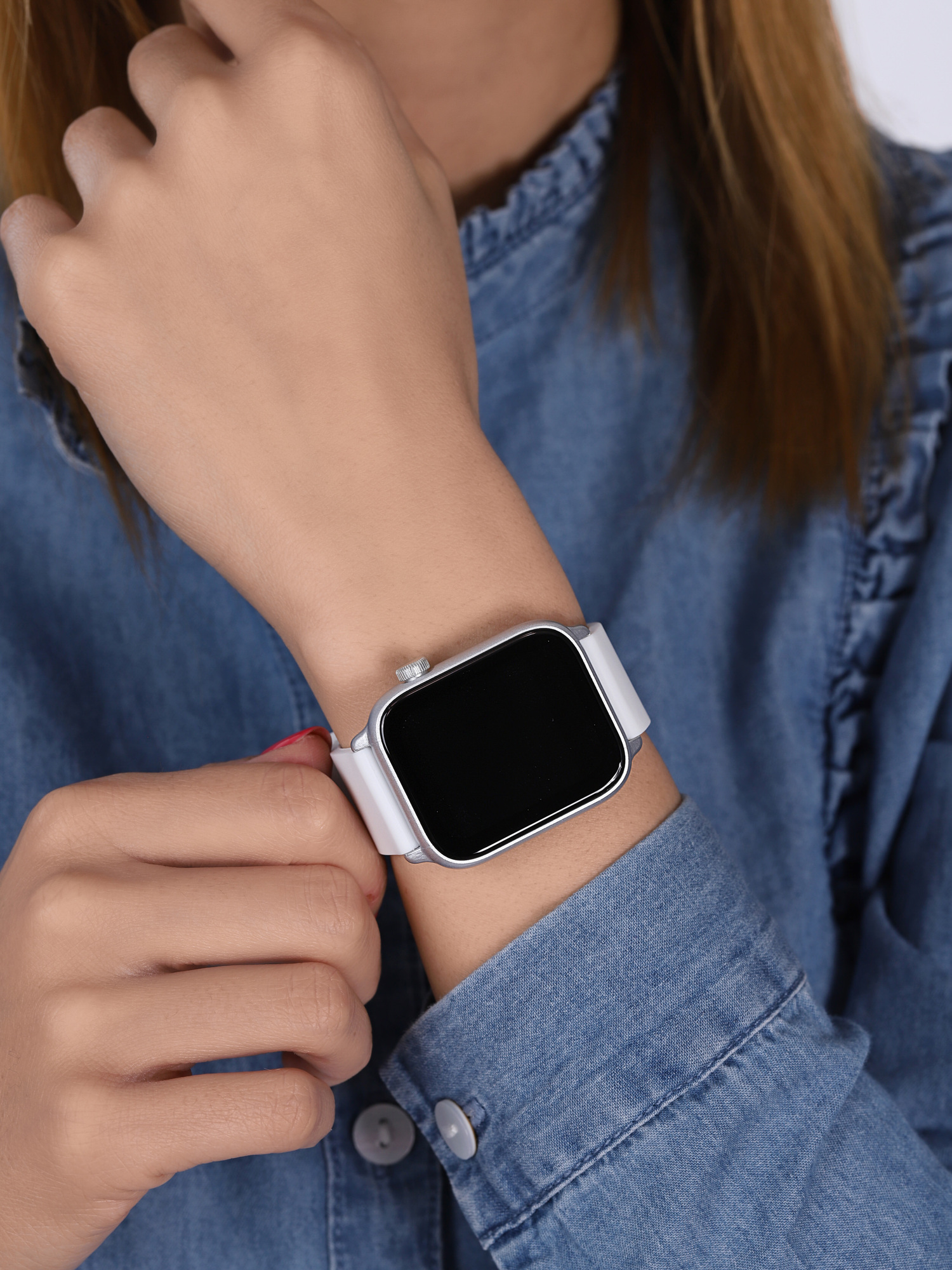 Marea B59002/3 Smartwatch sportowy zegarek srebrny - miniatura 3