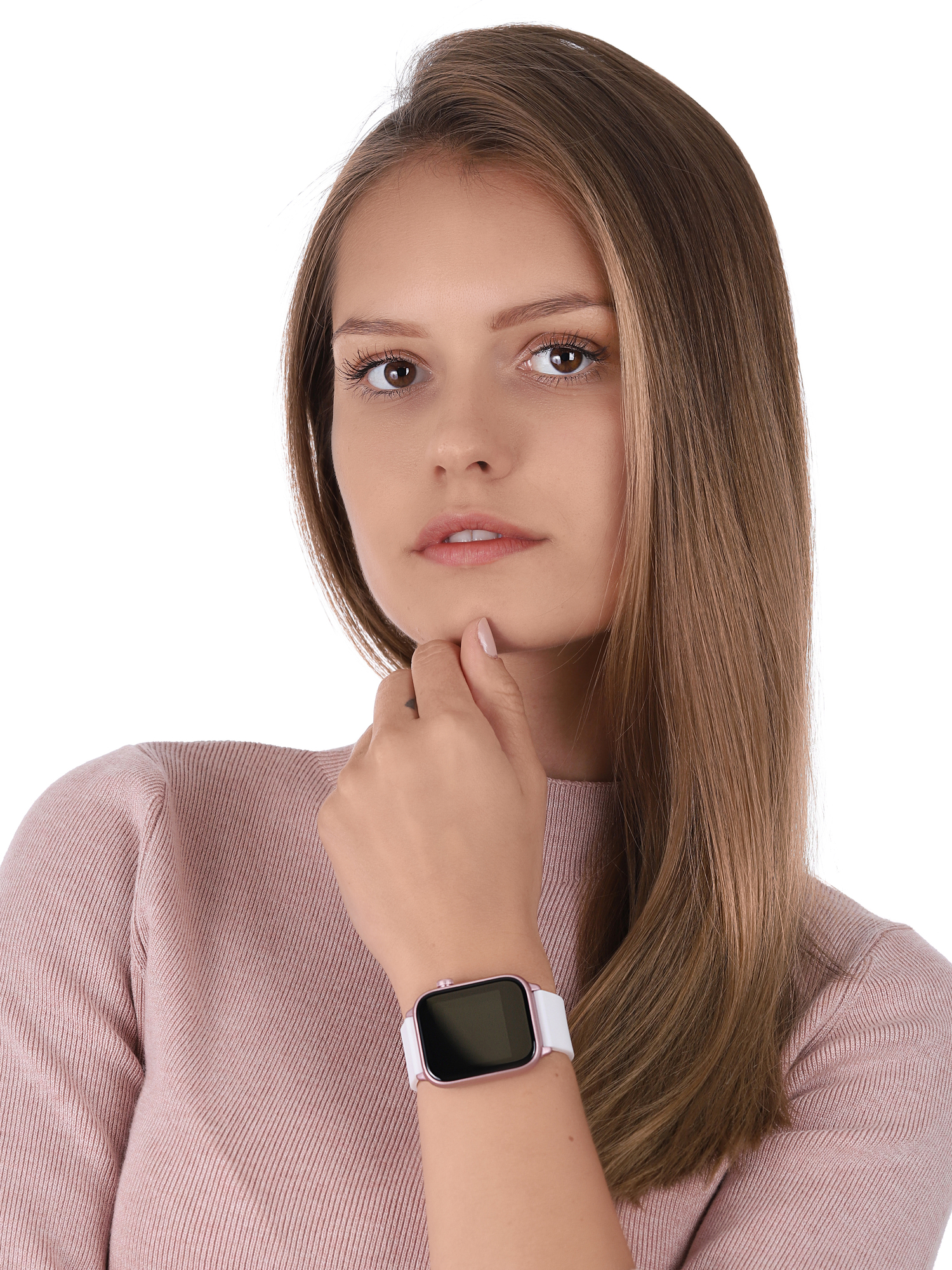 Marea B59004/3 B59004/3 Smartwatch + pasek Smartwatch sportowy zegarek różowy - miniatura 2