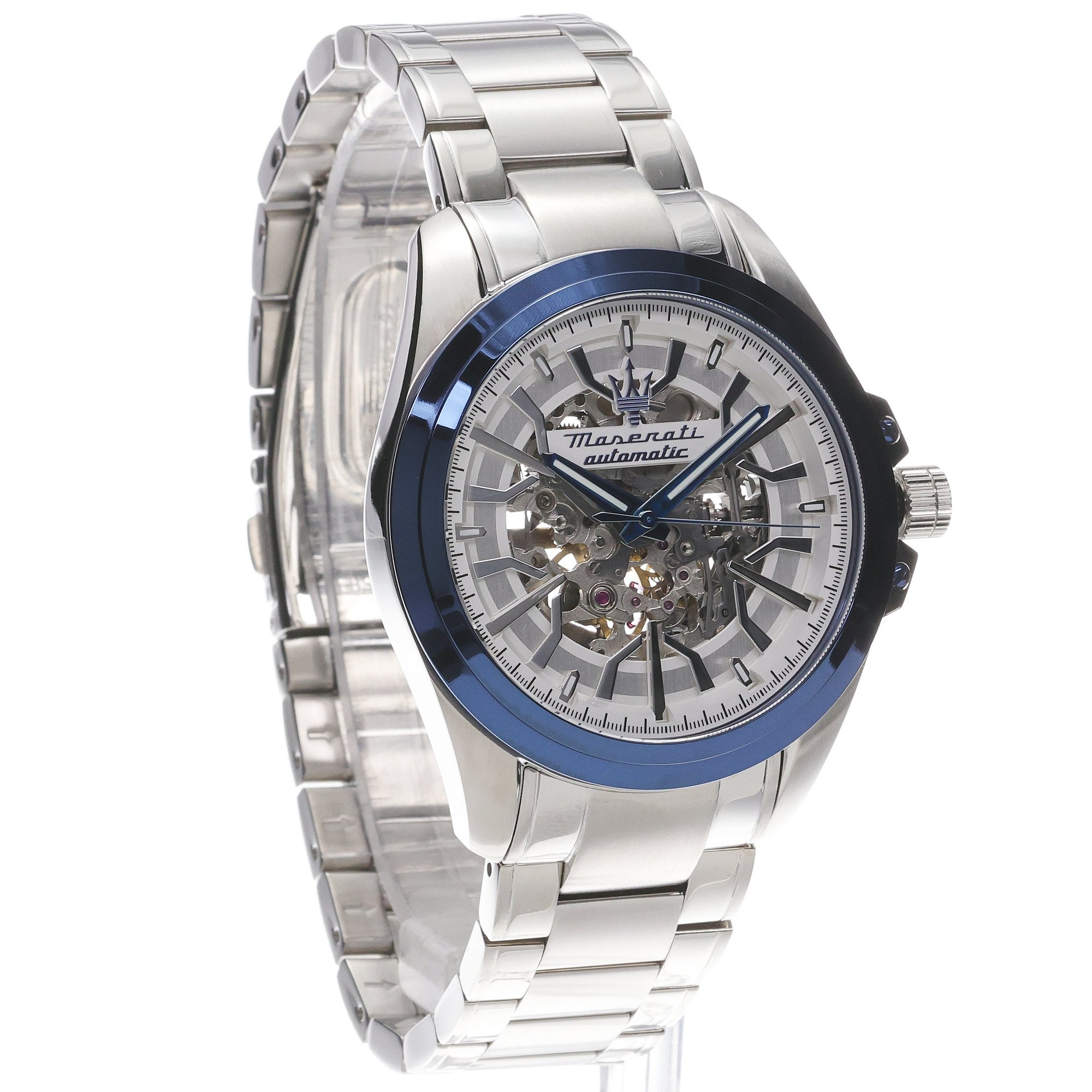 Maserati R8823112006 Traguardo Skeleton Automatic zegarek elegancki Traguardo