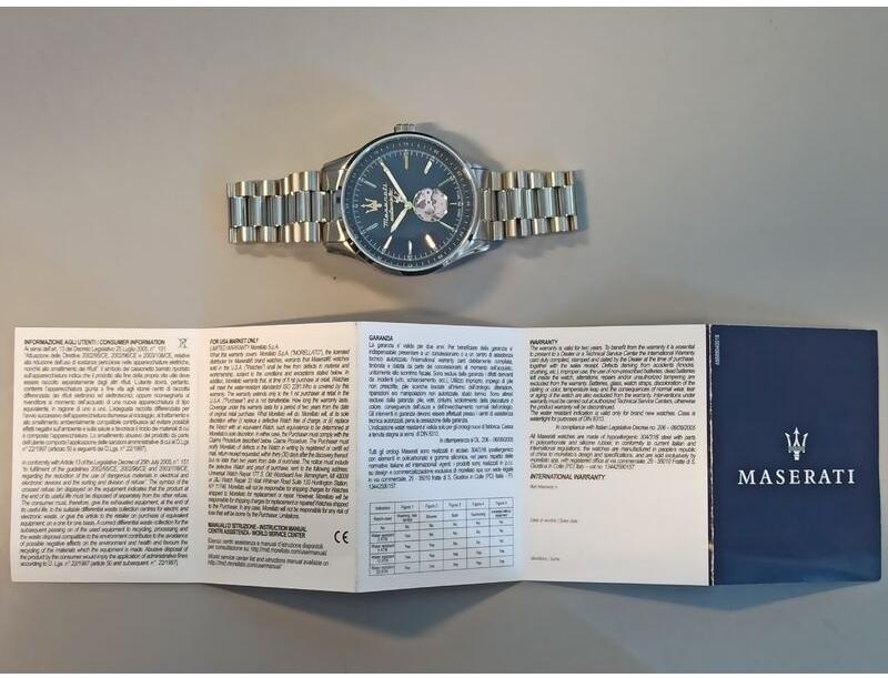 Maserati R8823124002 zegarek męski Sorpasso srebrny - miniatura 11