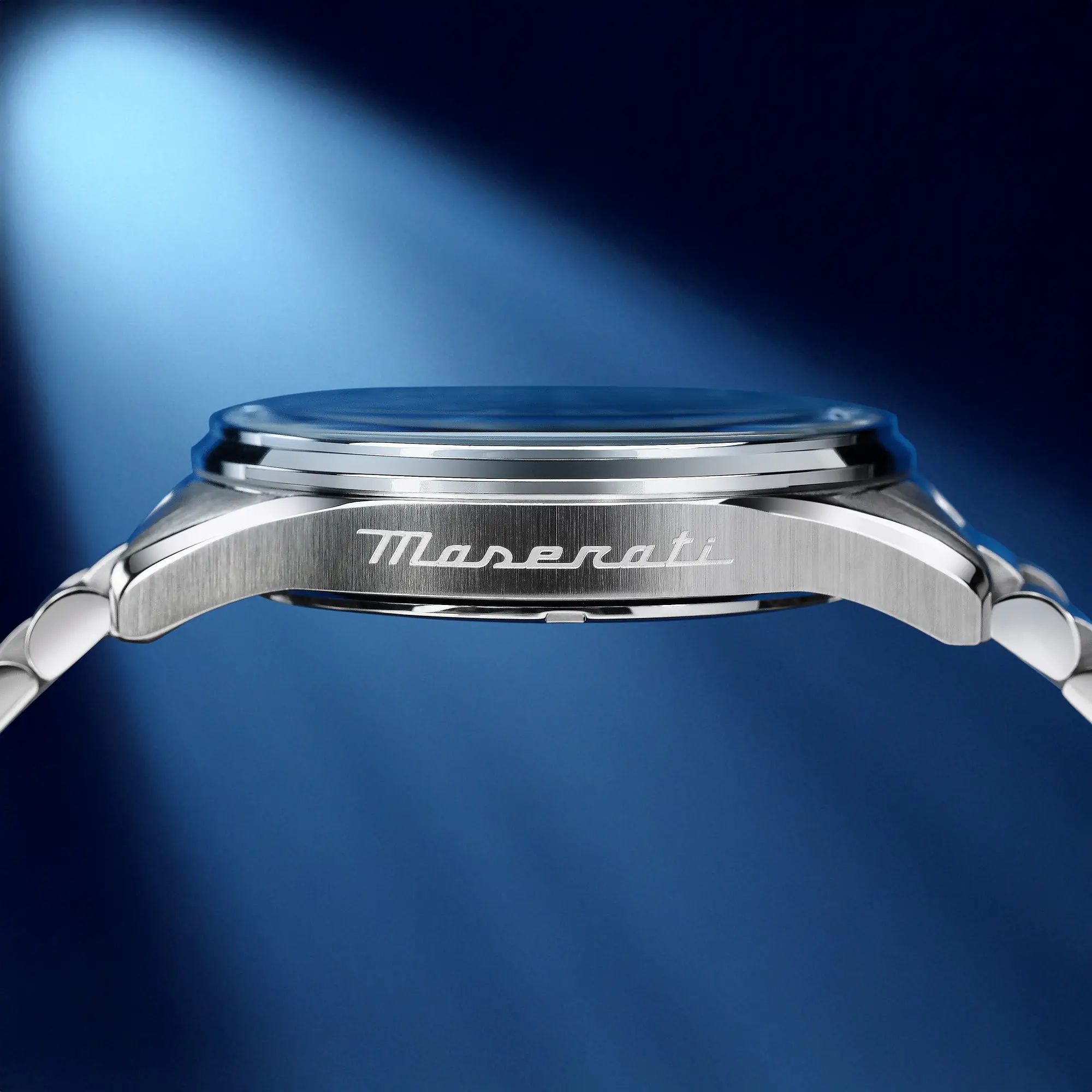 Maserati R8853124004 zegarek srebrny klasyczny Sorpasso bransoleta - miniatura 9