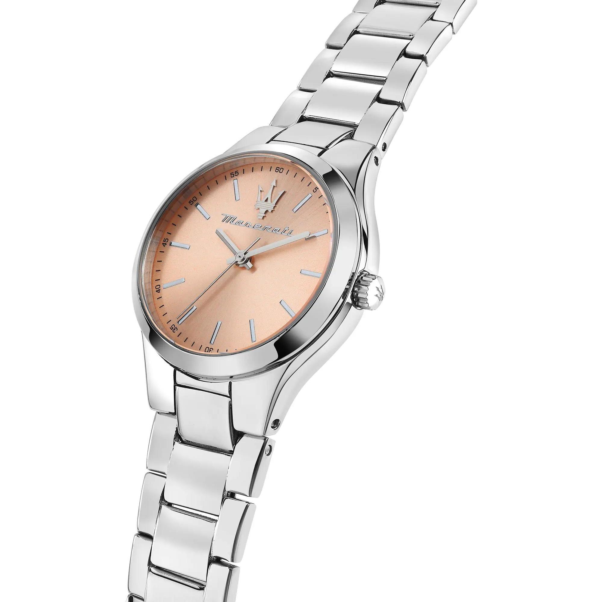 Maserati R8853151507 zegarek srebrny klasyczny Attrazione bransoleta - miniatura 5
