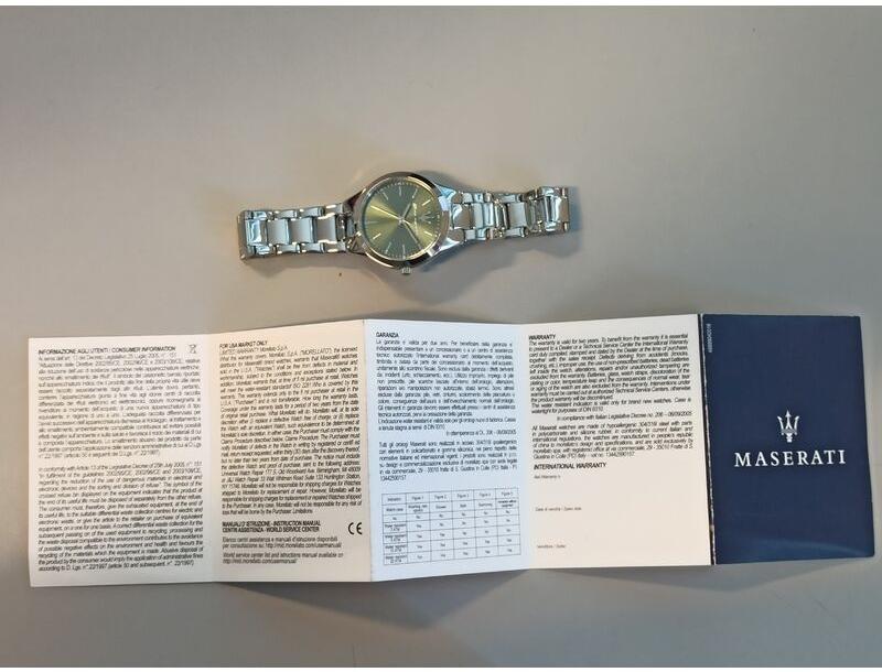Maserati R8853151508 zegarek damski klasyczny Attrazione bransoleta - miniatura 8