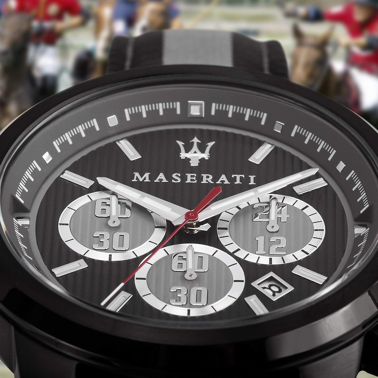 Maserati R8871637002 ROYALE Royale elegancki zegarek czarny - miniatura 9