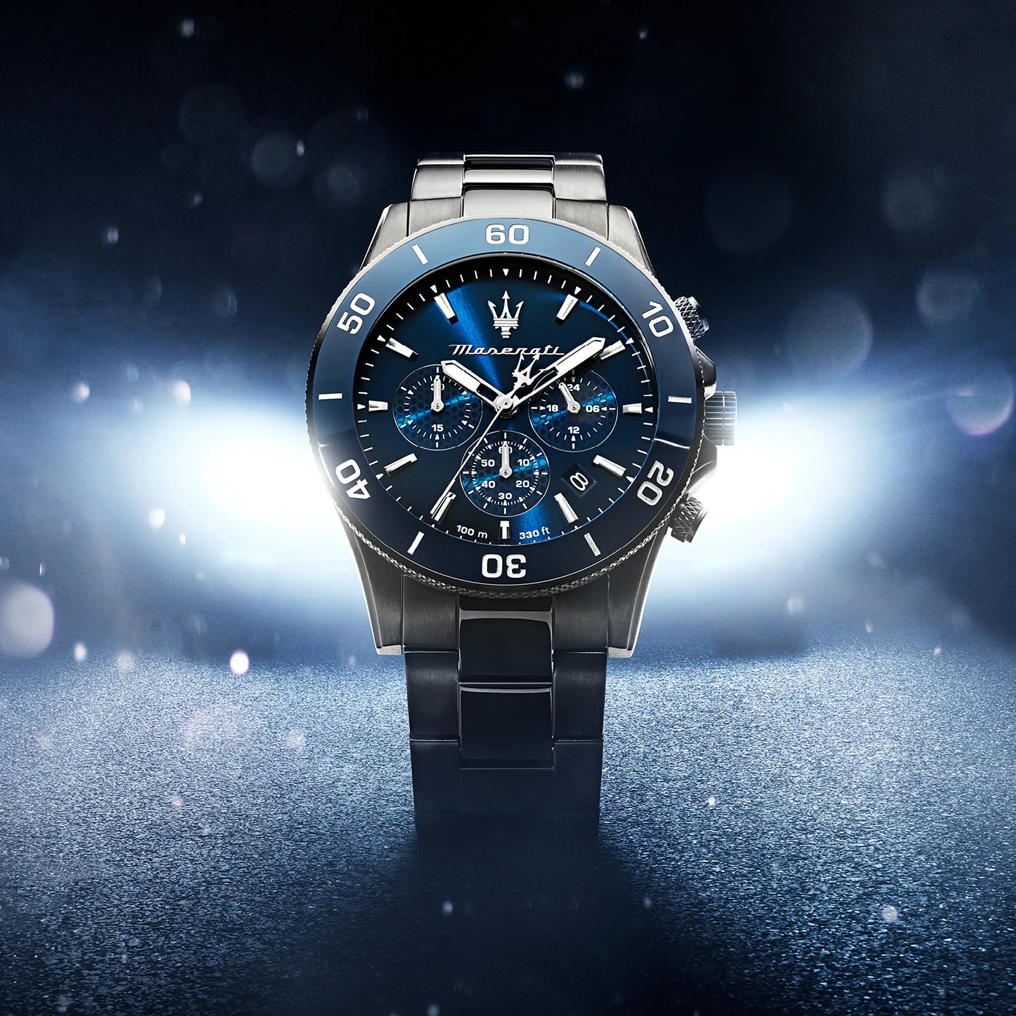Maserati R8873600005 Competizione Diver Competizione sportowy zegarek czarny