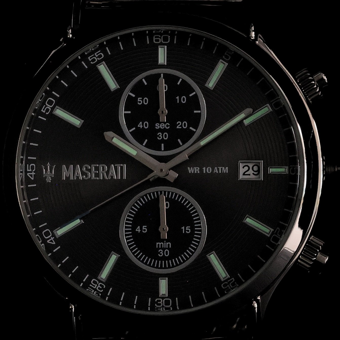 Maserati R8873618003 zegarek srebrny sportowy Epoca bransoleta