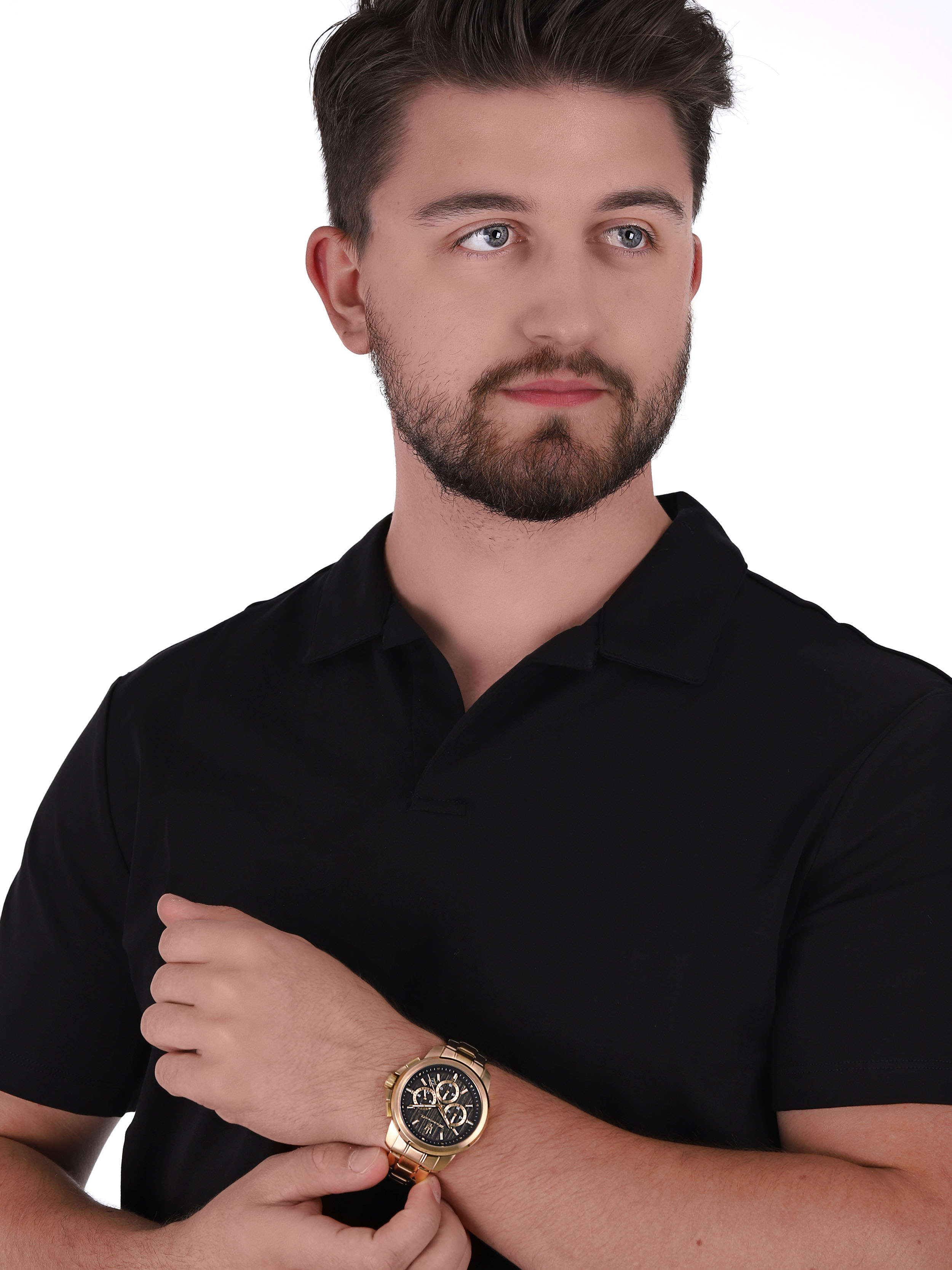 Maserati R8873621013 zegarek złoty sportowy Successo bransoleta - miniatura 2