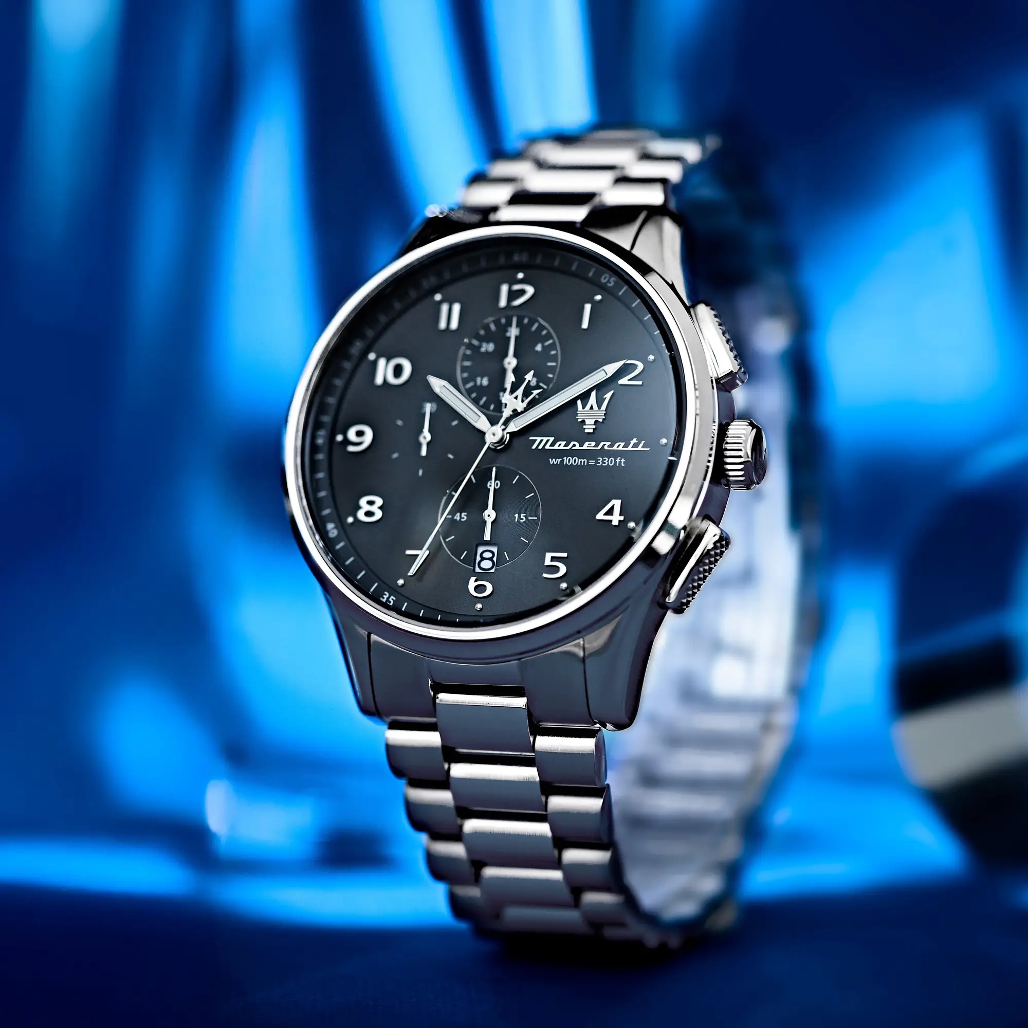 Maserati R8873624007 Sorpasso Chronograph zegarek męski klasyczny mineralne