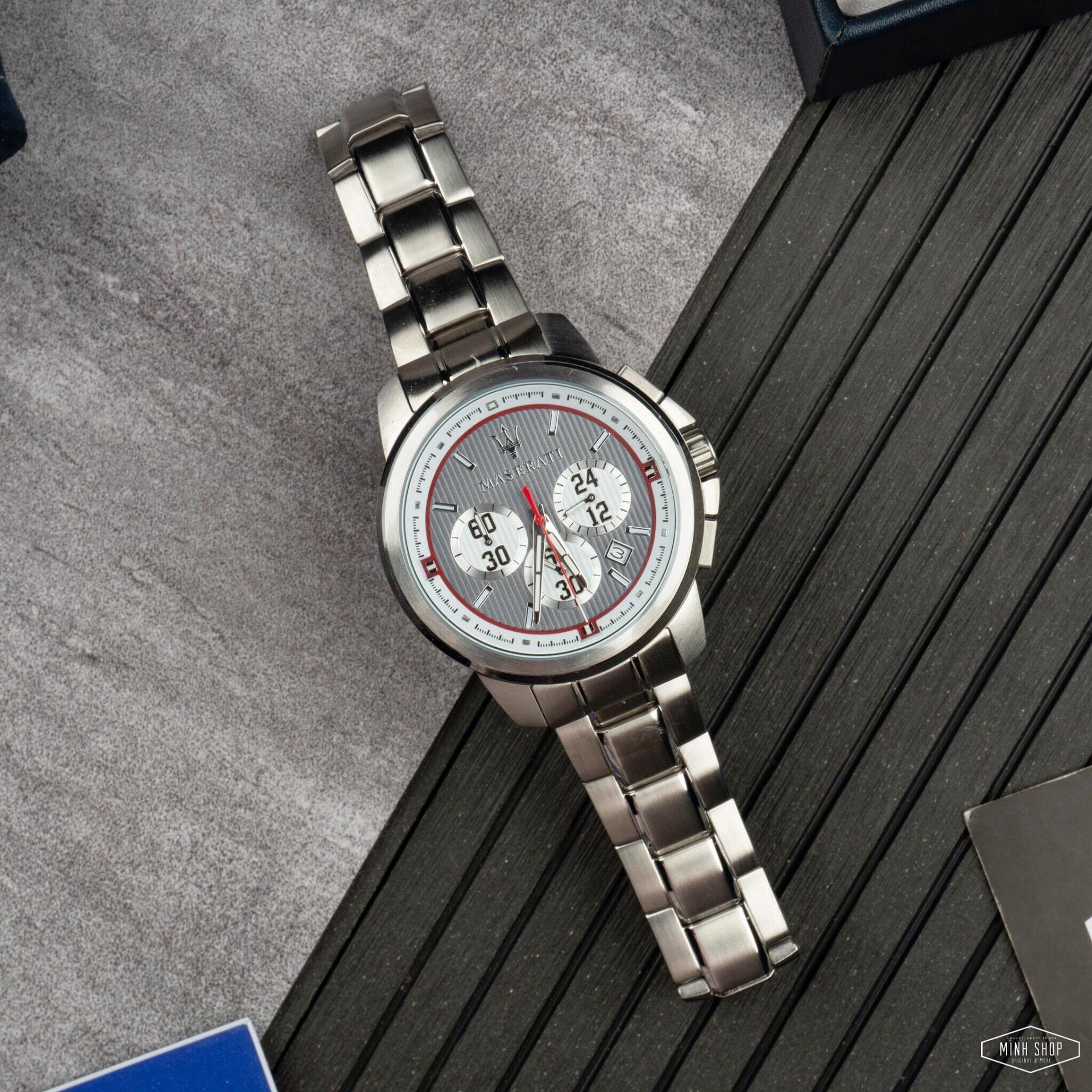 Maserati R8873637003 zegarek męski elegancki Royale bransoleta - miniatura 9