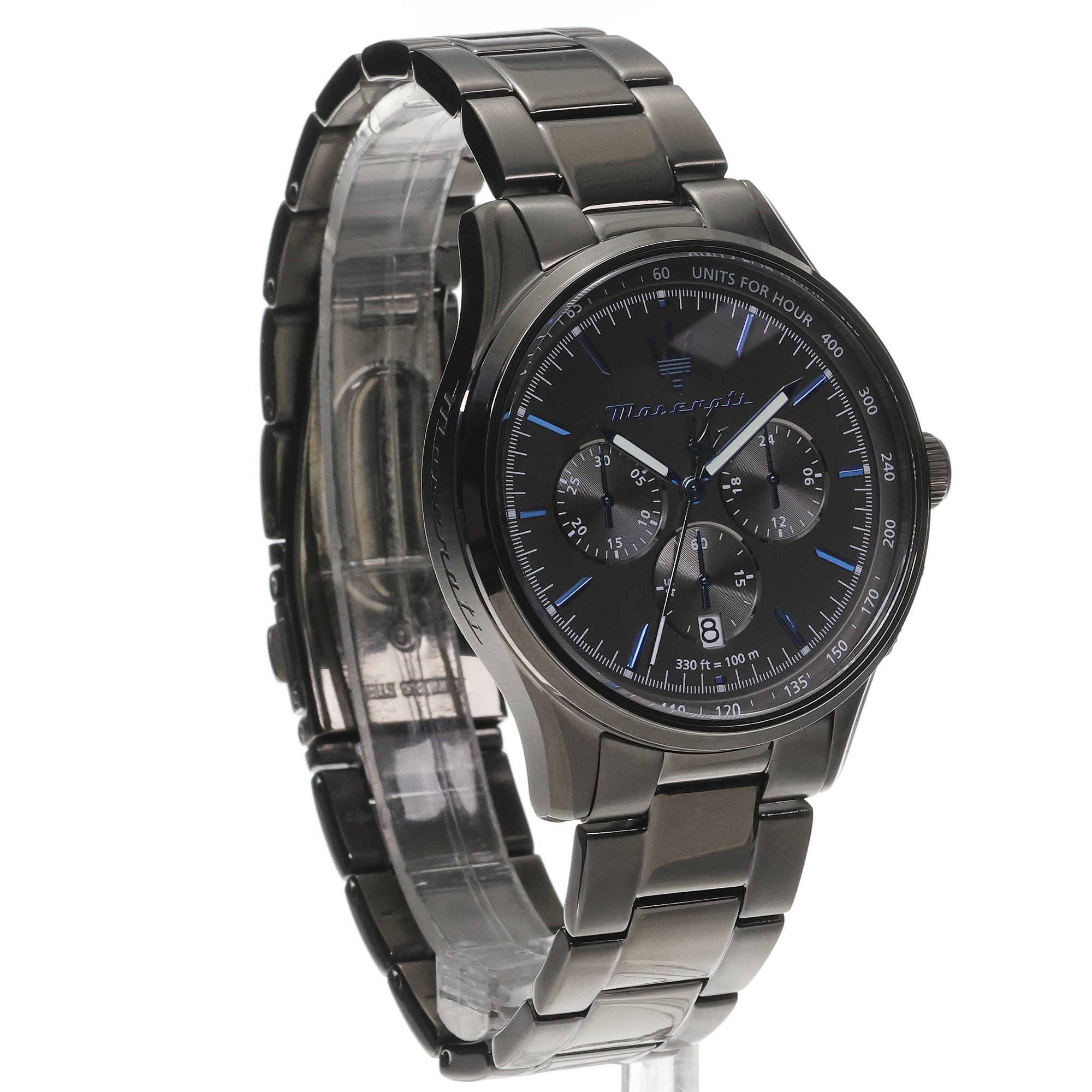 Maserati R8873654002 zegarek czarny sportowy Dark Edition bransoleta - miniatura 3