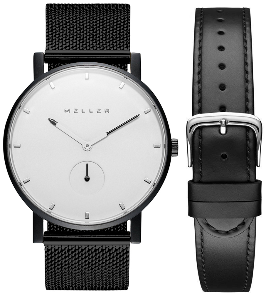 Meller White All Black   2BW-1SAND-MST-2BLACK-PST-1BLACK-set