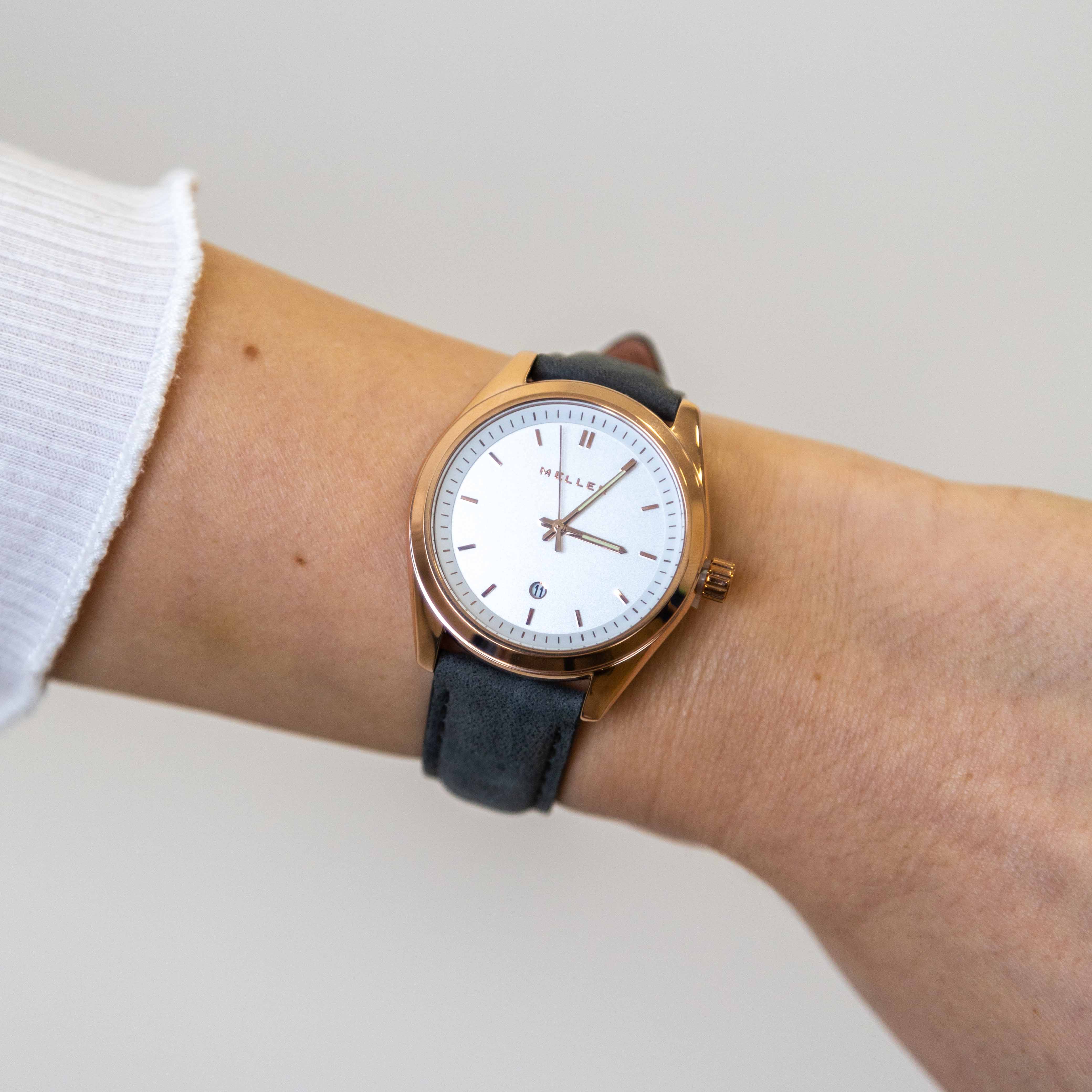 Meller W9RB-1GREY zegarek damski klasyczny Maya pasek
