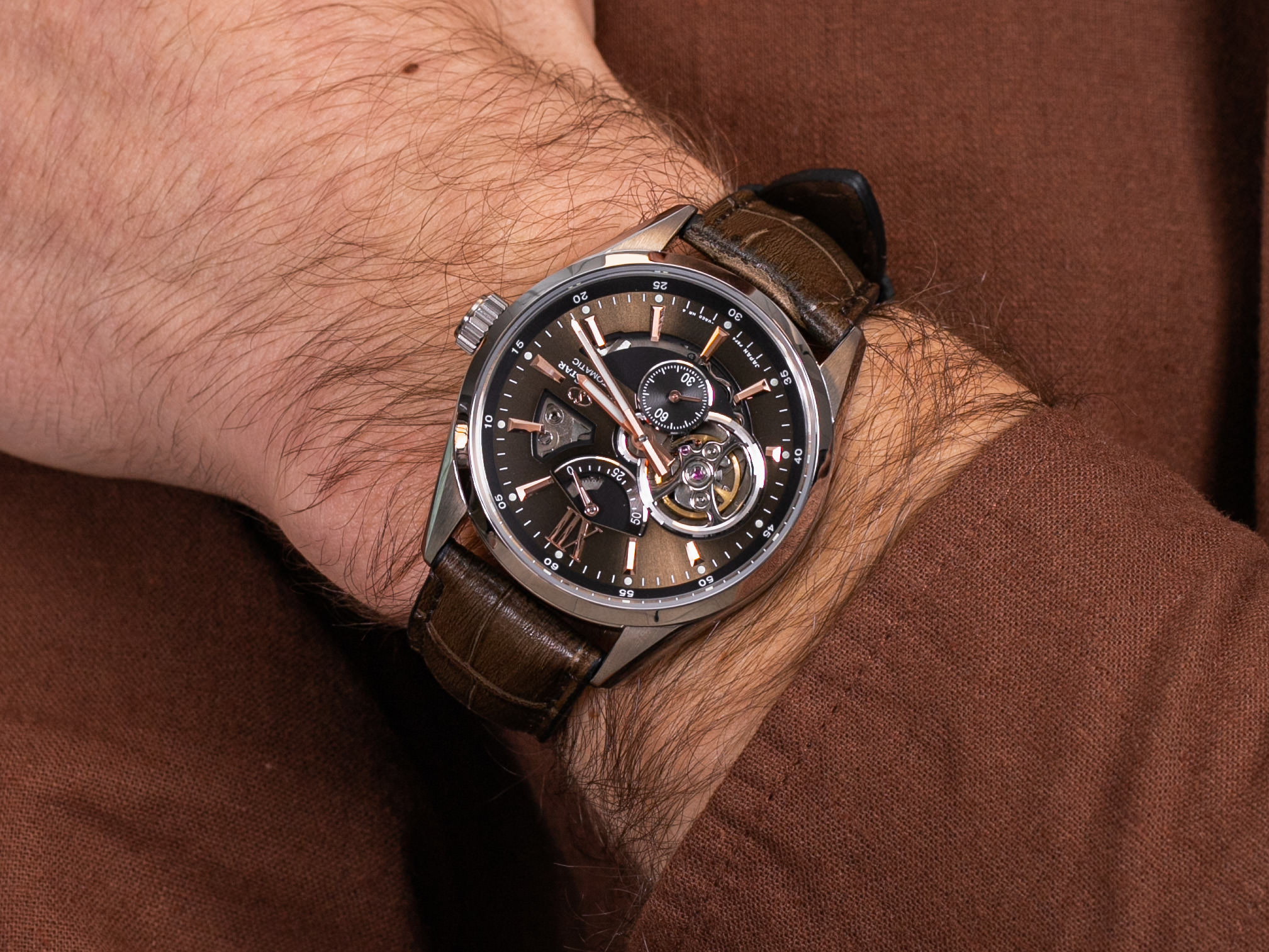 Orient Star RE-AV0006Y00B zegarek klasyczny Contemporary - miniatura 4