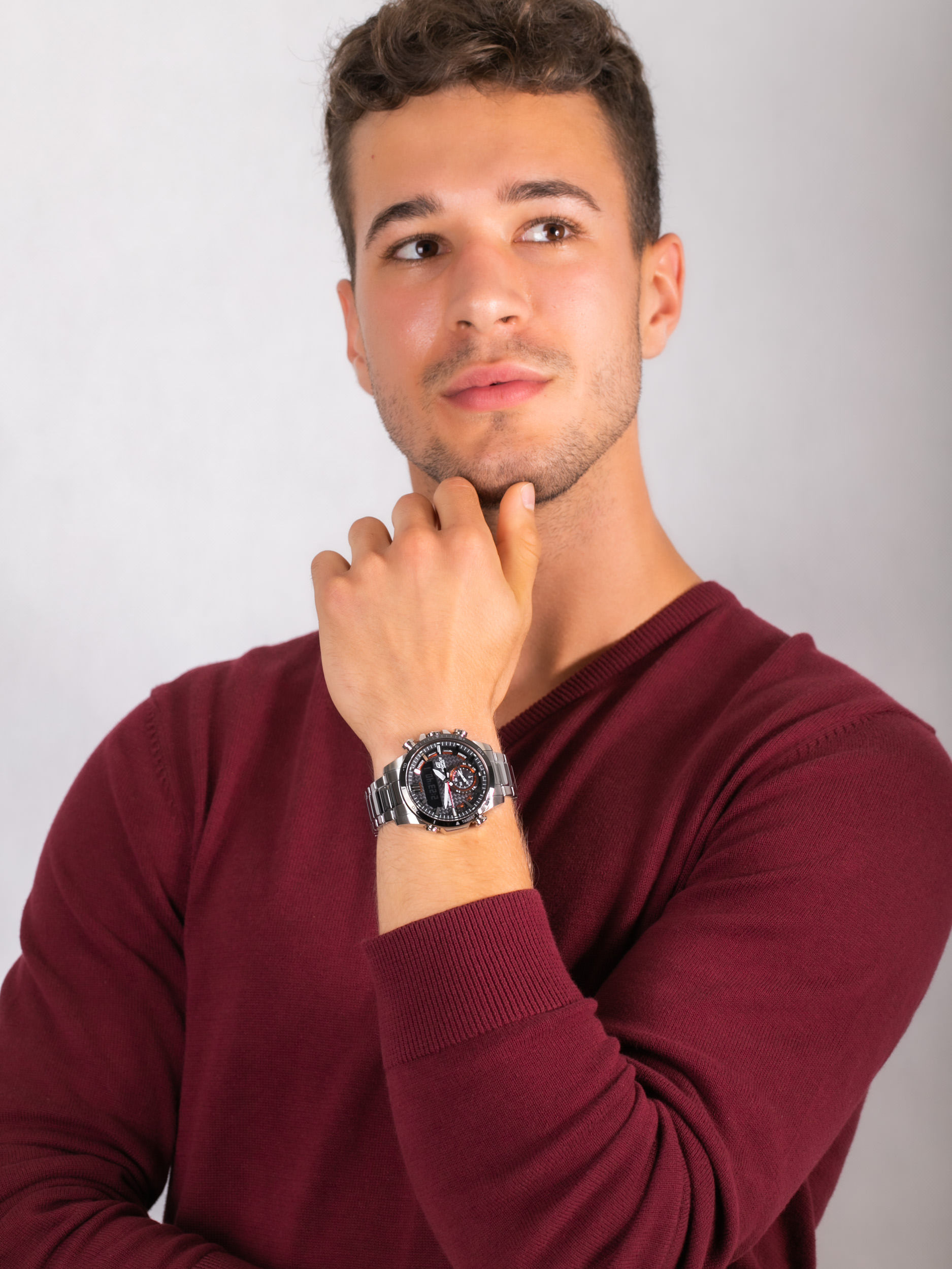 Edifice ECB-800DB-1AEF zegarek męski EDIFICE Premium