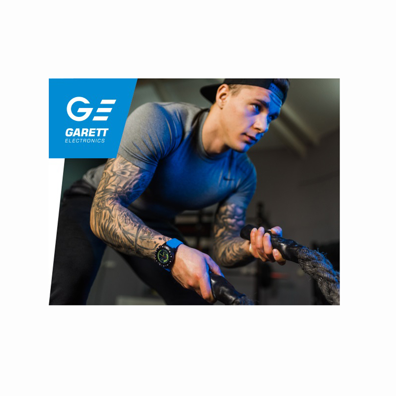 Garett 5903246287028 zegarek męski sportowy Męskie pasek