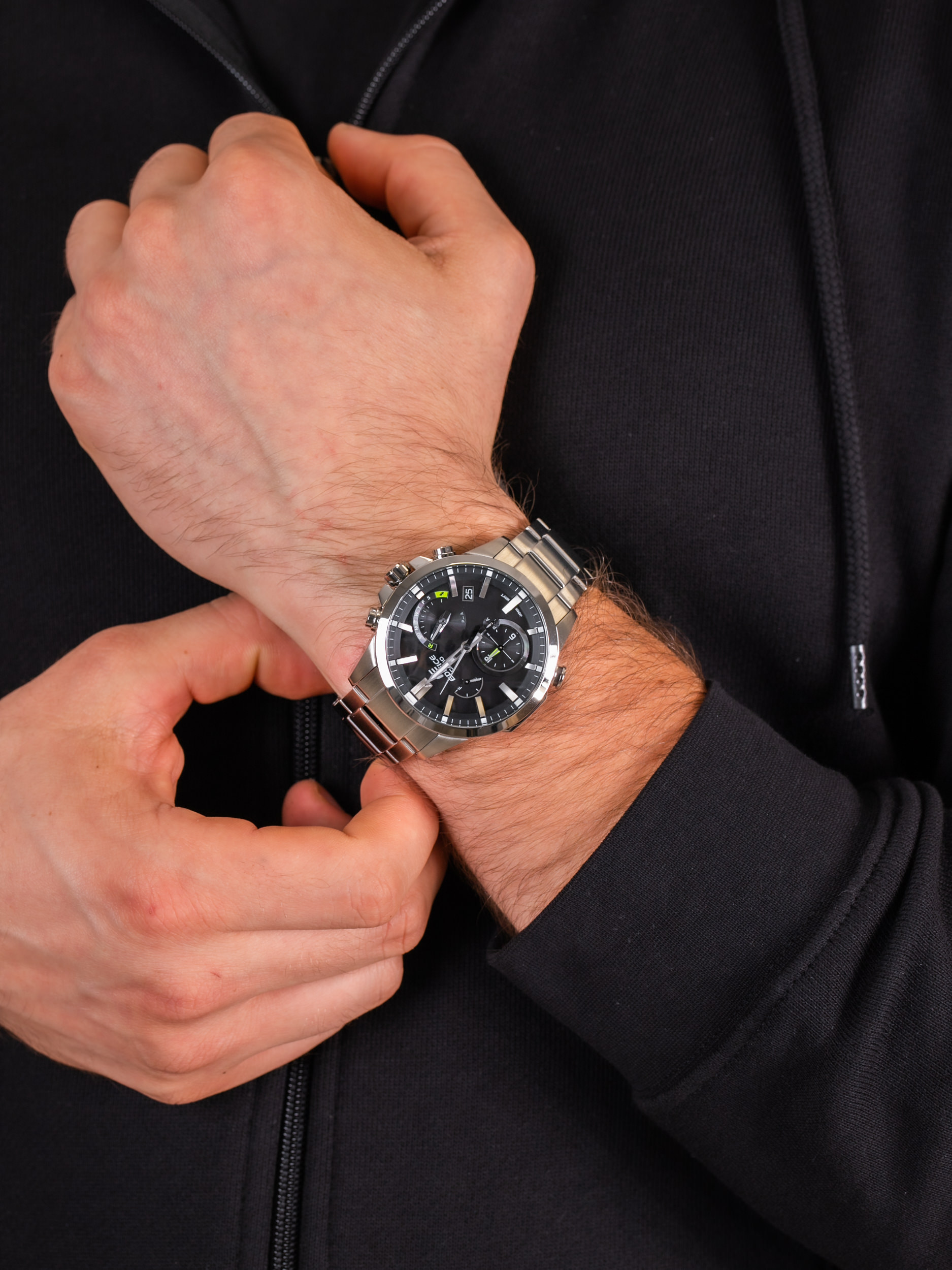 Edifice EQB-700D-1AER męski smartwatch EDIFICE Premium bransoleta