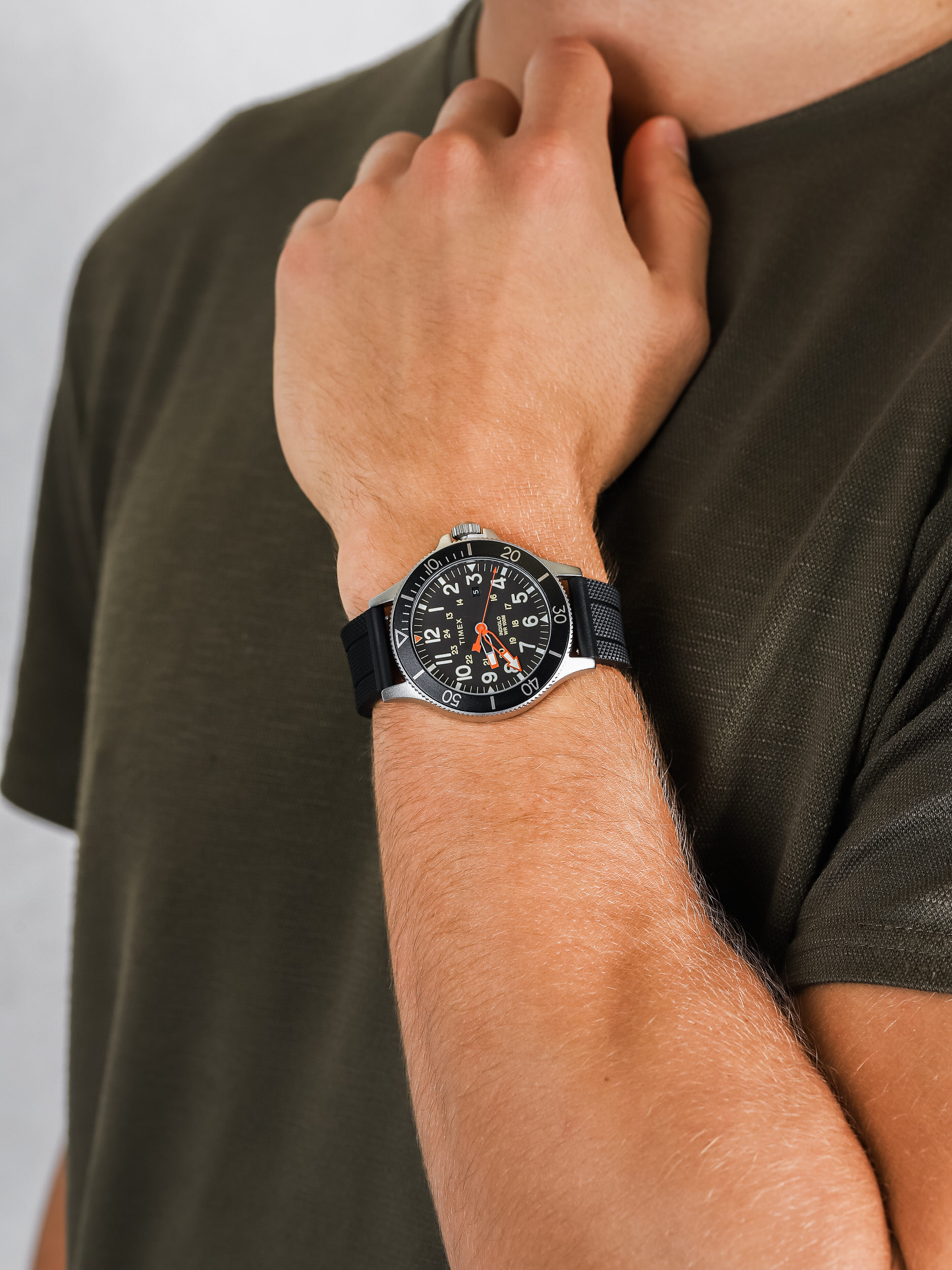 Timex TWG017900 męski zegarek Allied pasek - miniatura 3