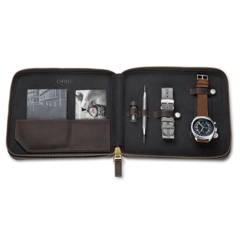 zegarek Oris 01 673 7739 4084-SET LS WILLIAMS 40TH ANNIVERSARY ORIS LIMITED EDITION męski z tachometr Chronoris - miniatura 3