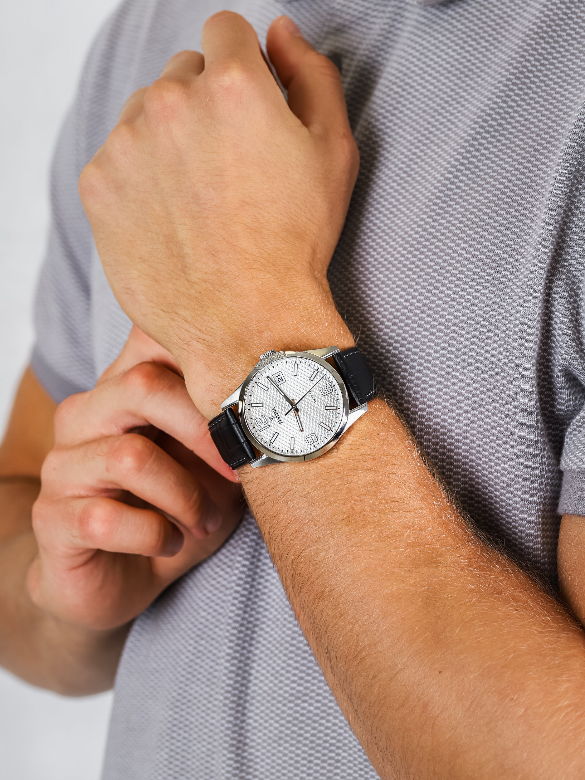 Festina F16982-1 męski zegarek Classic pasek - miniatura 3